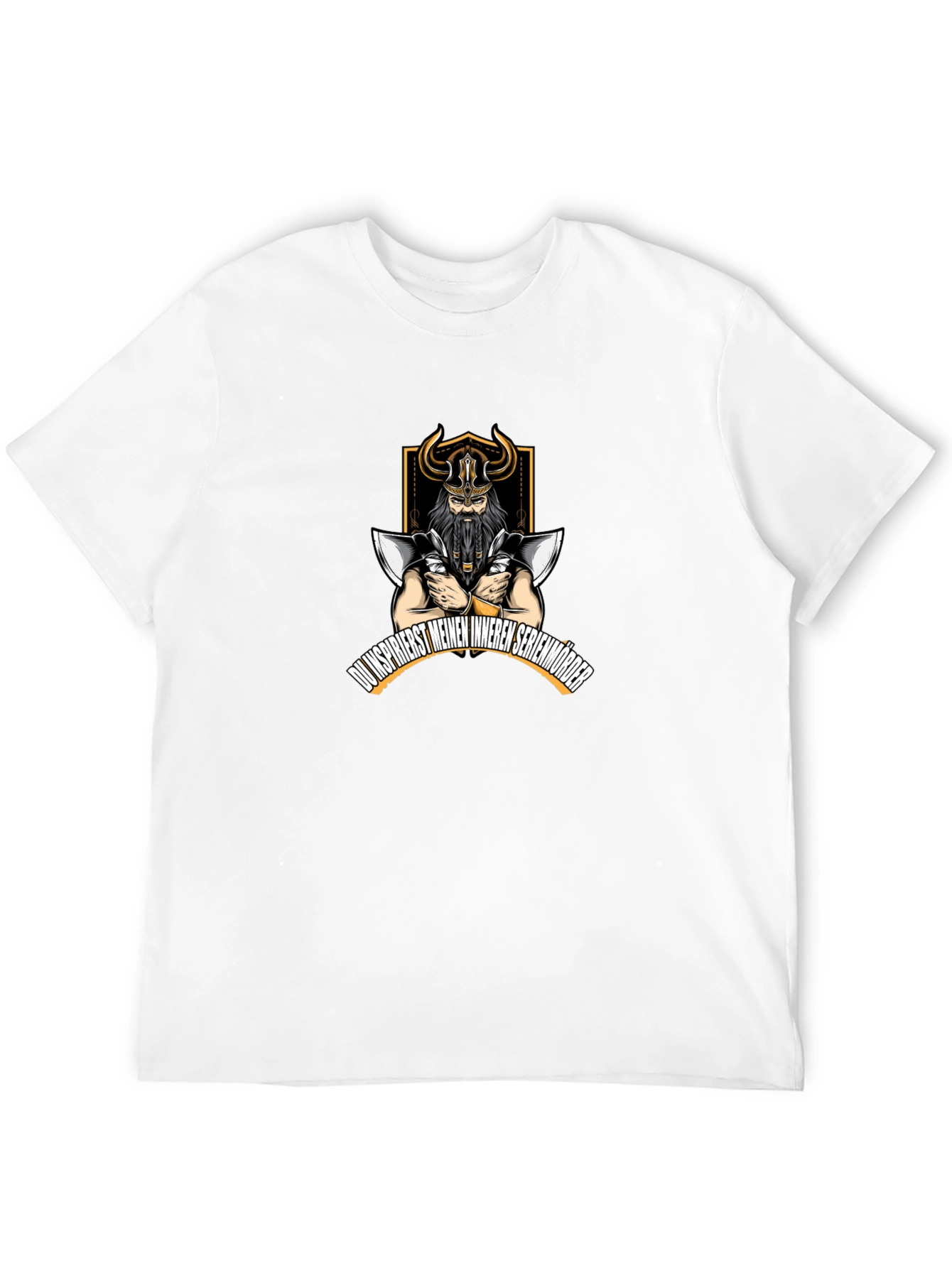 Viking Serial Killer Mens Graphic Tee