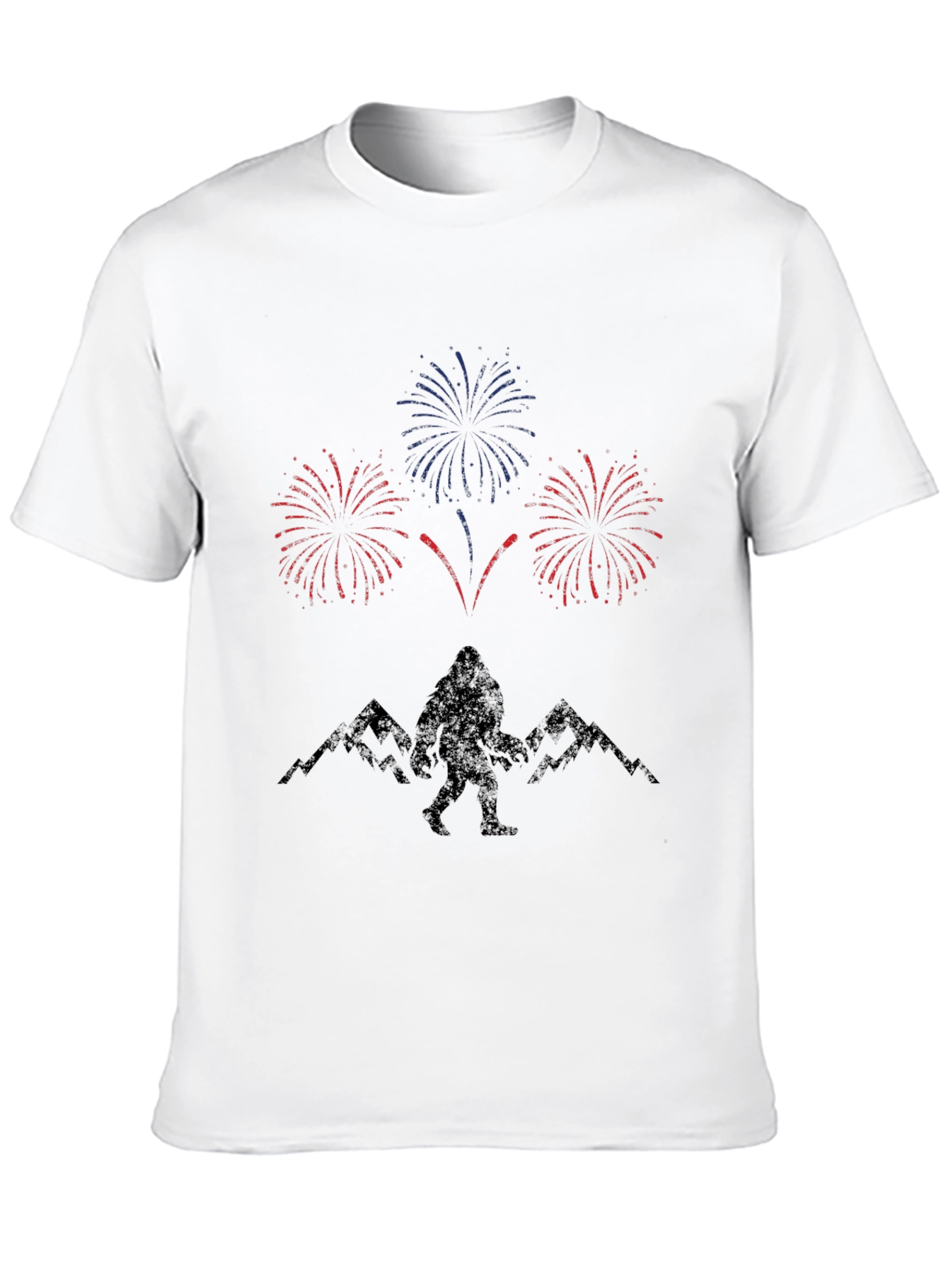 Sasquatch Fireworks Graphic Tee