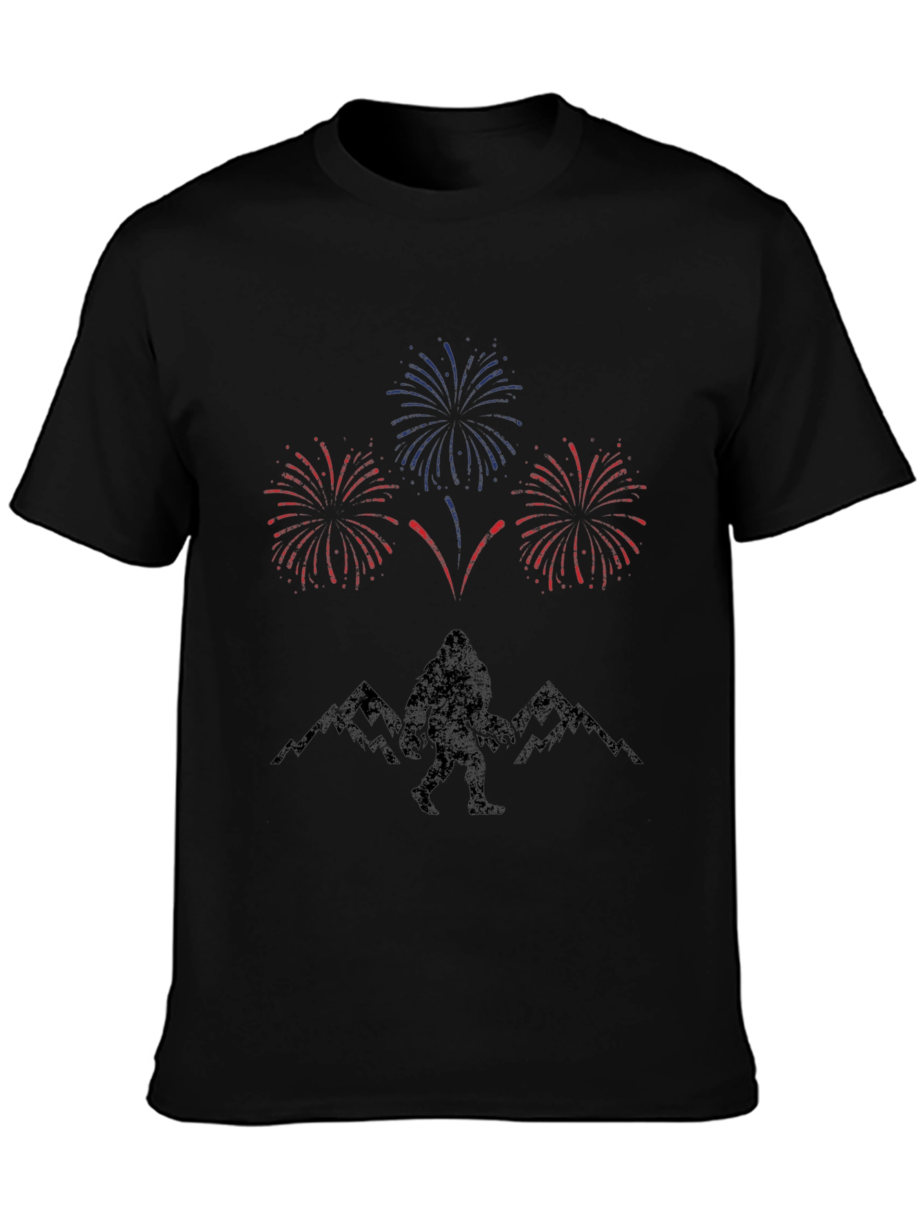Sasquatch Fireworks Graphic Tee