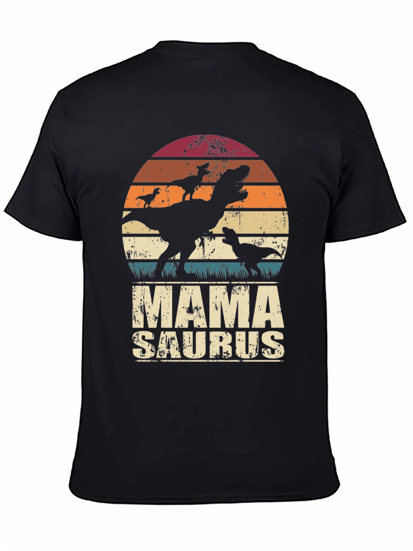 Mama Saurus T-Shirt - Dinosaur Mother Tee