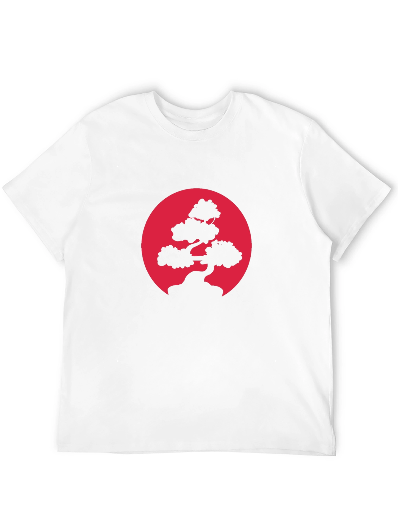 Bonsai Tree Graphic Black T-Shirt