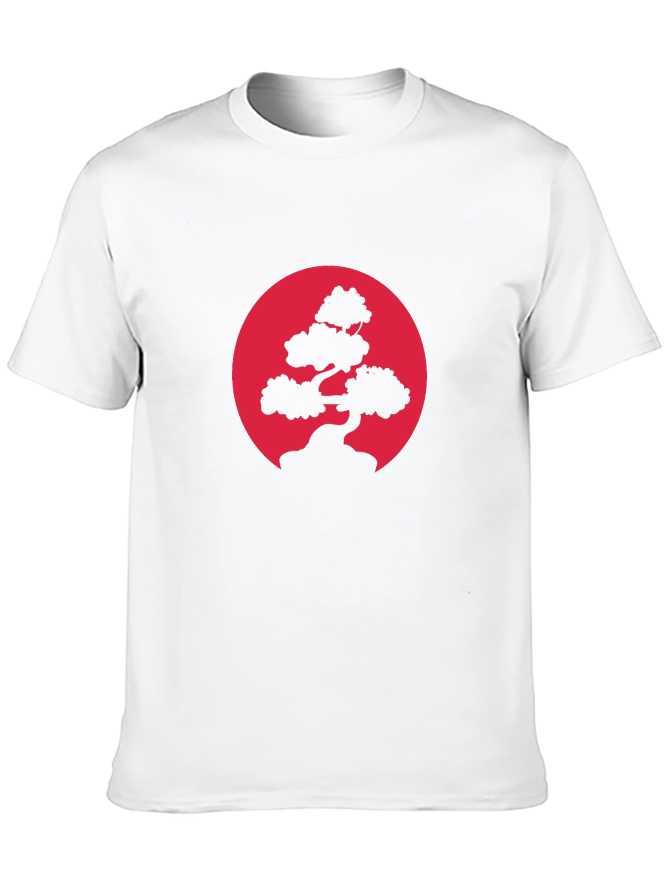 Bonsai Tree Graphic Black T-Shirt