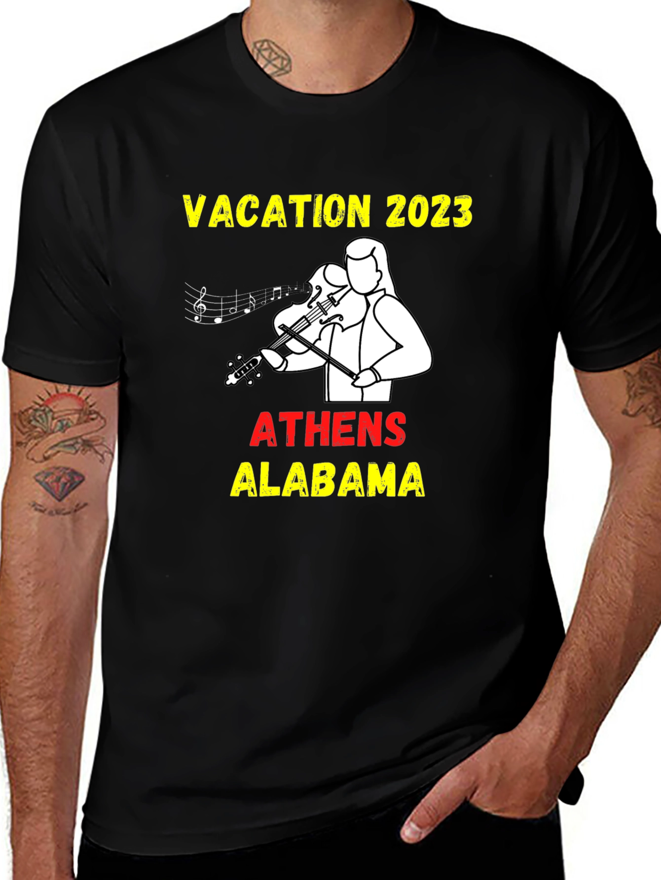 Vacation 2023 Athens Alabama T-Shirt