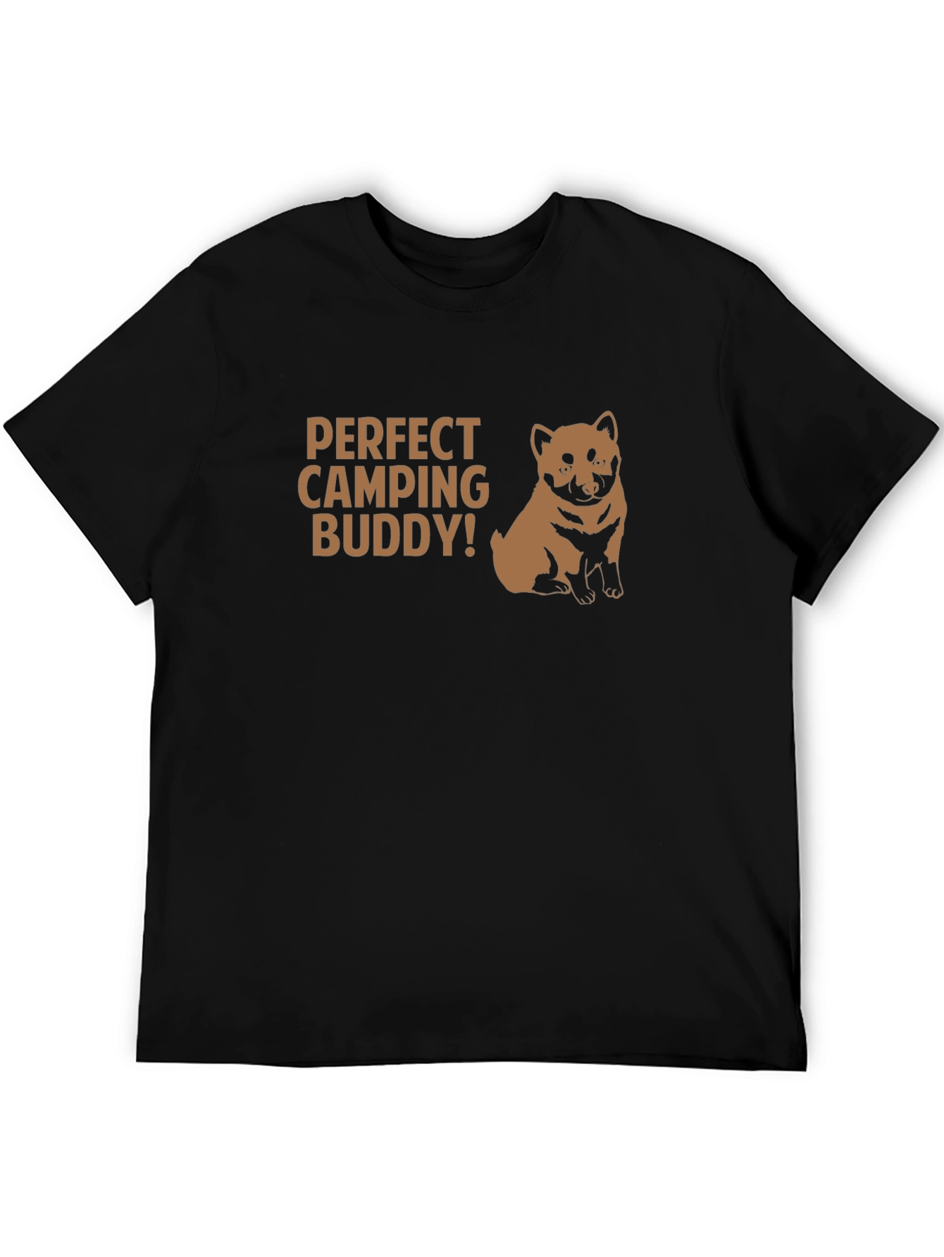 Perfect Camping Buddy T-Shirt - Dog Lover Tee