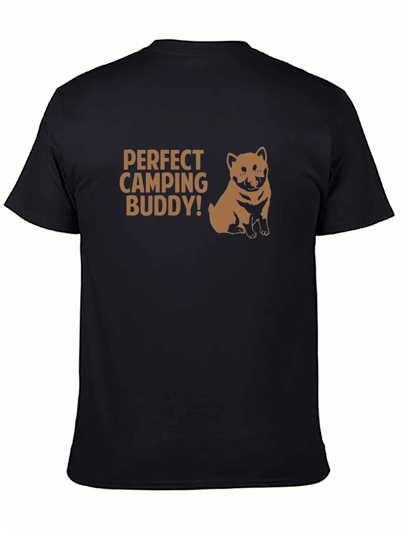 Perfect Camping Buddy T-Shirt - Dog Lover Tee