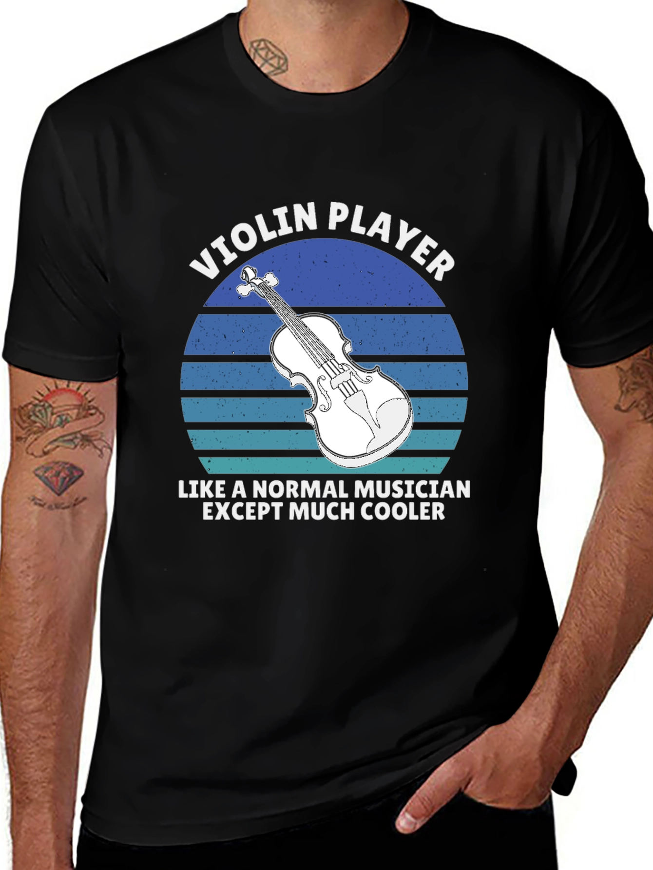 Violin Player T-Shirt - Cool Musician Graphic Tee
