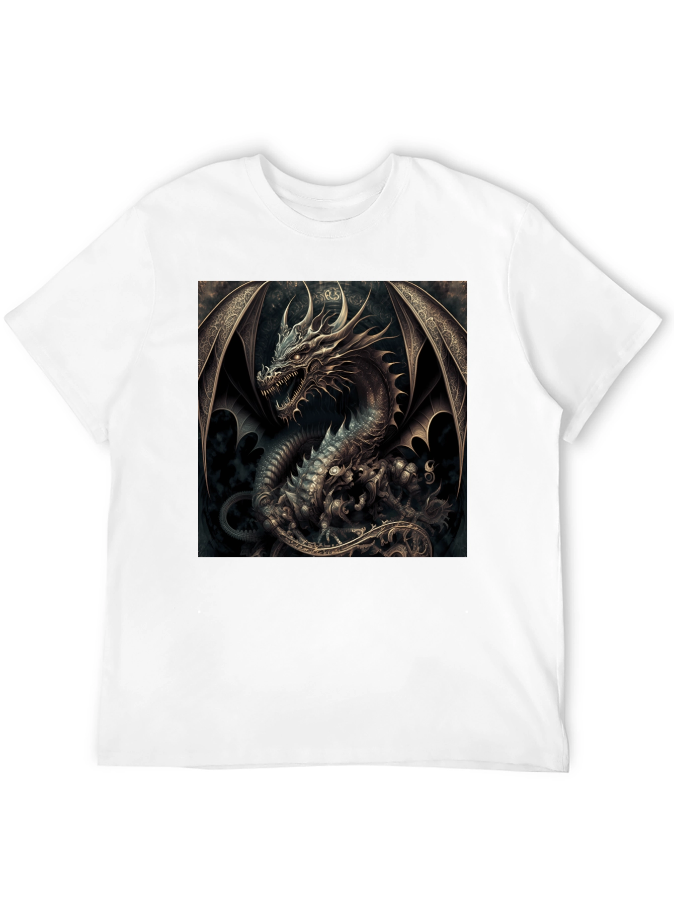 Dragon Graphic Black T-Shirt
