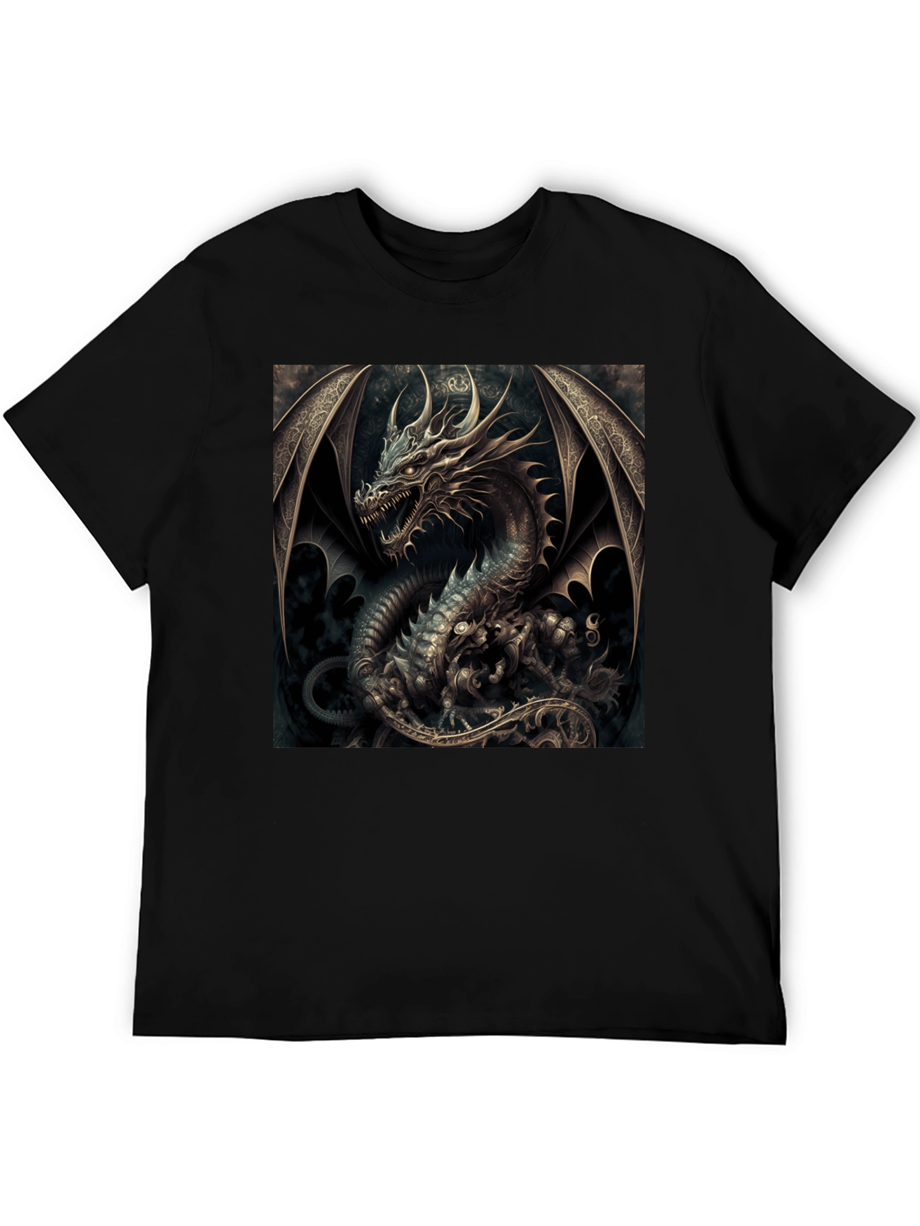 Dragon Graphic Black T-Shirt