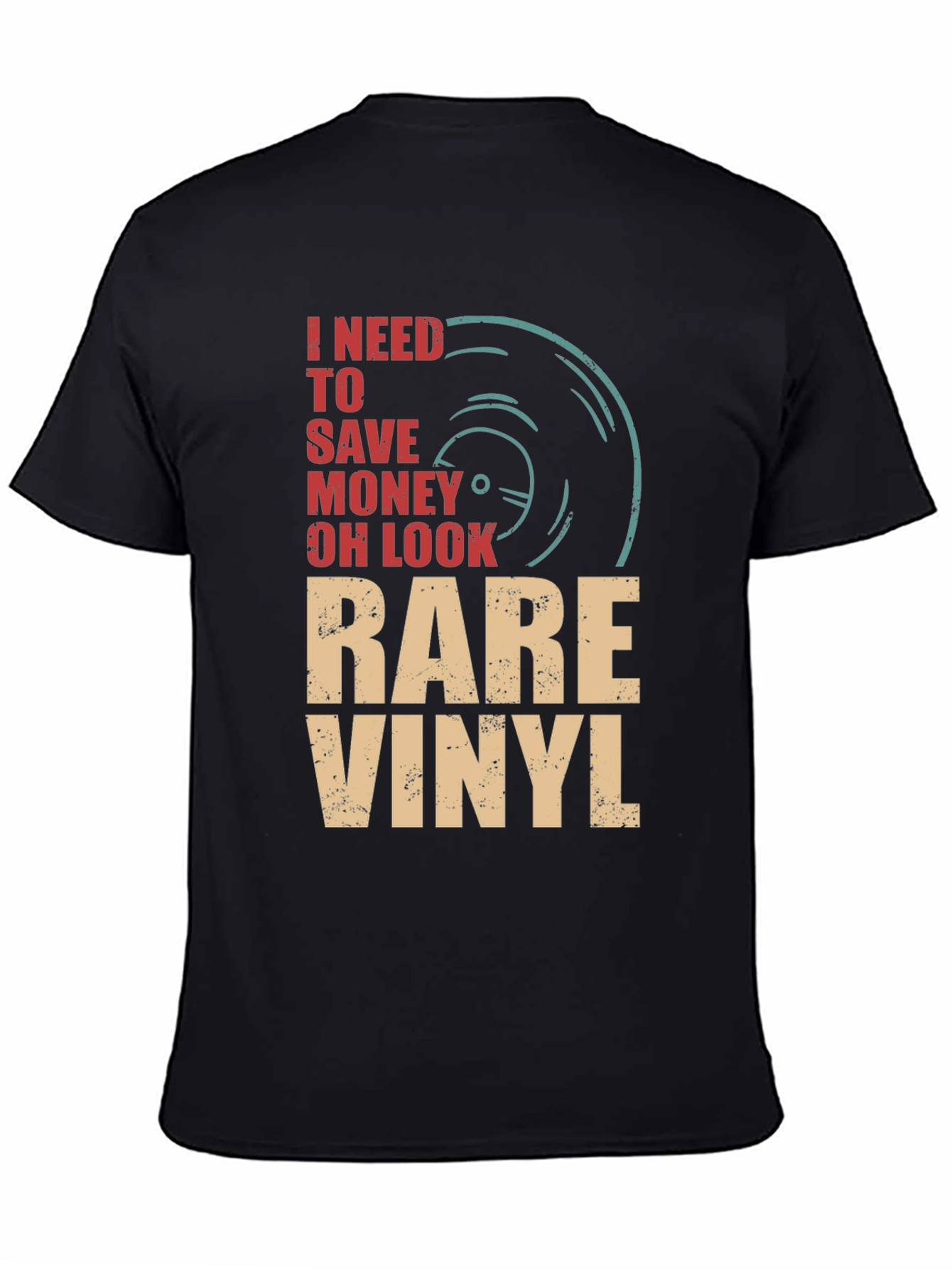 Rare Vinyl Music Lover T-Shirt