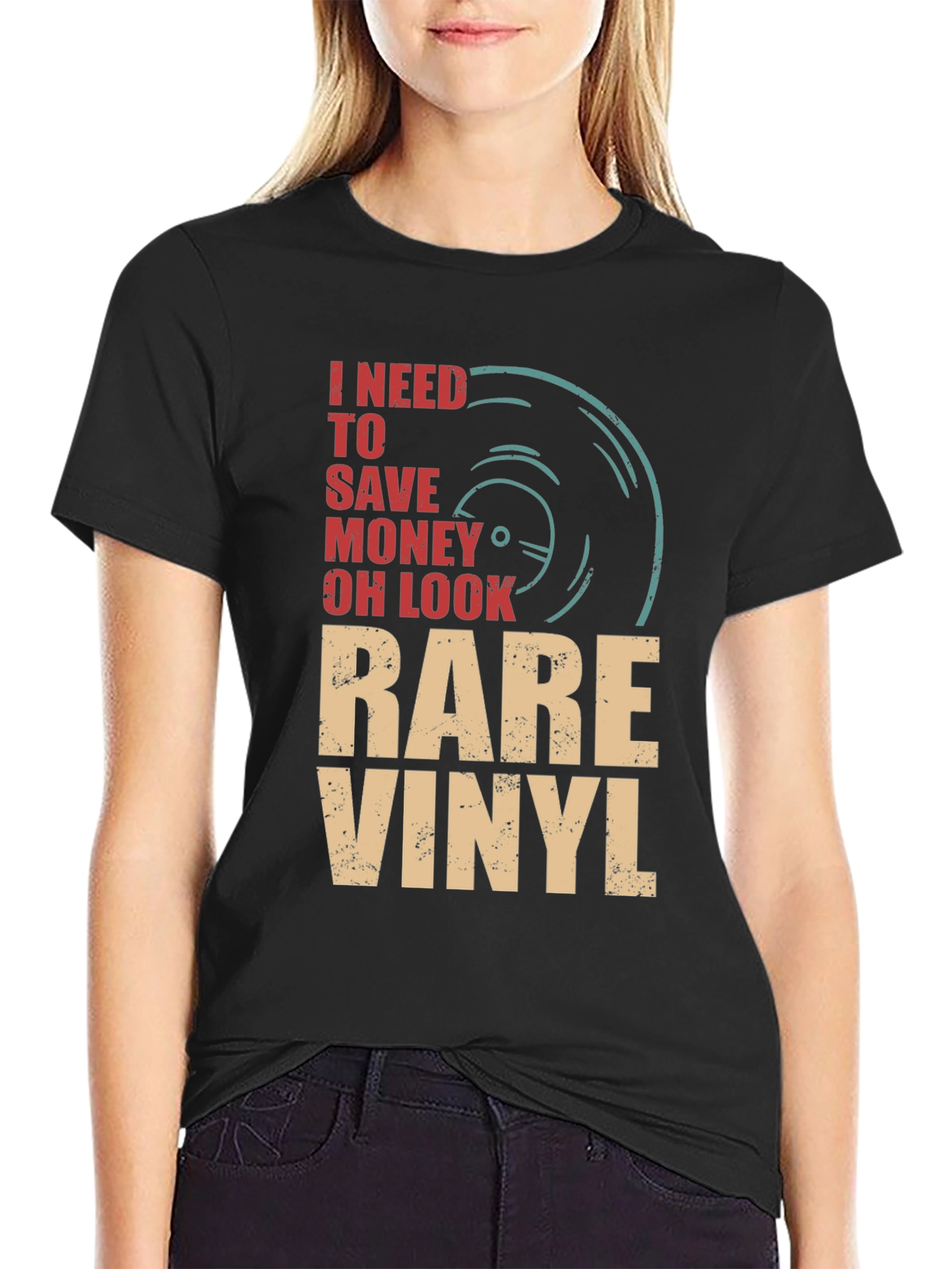 Rare Vinyl Music Lover T-Shirt