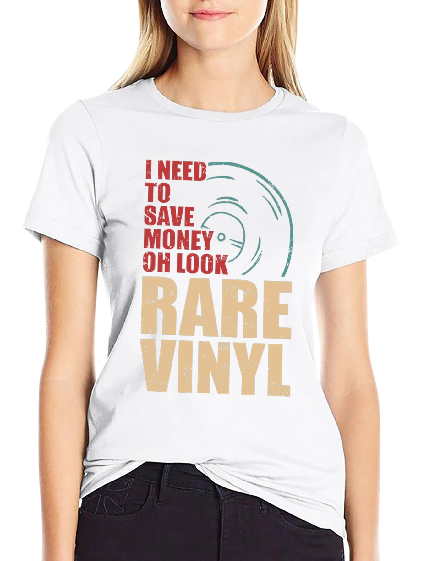 Rare Vinyl Music Lover T-Shirt