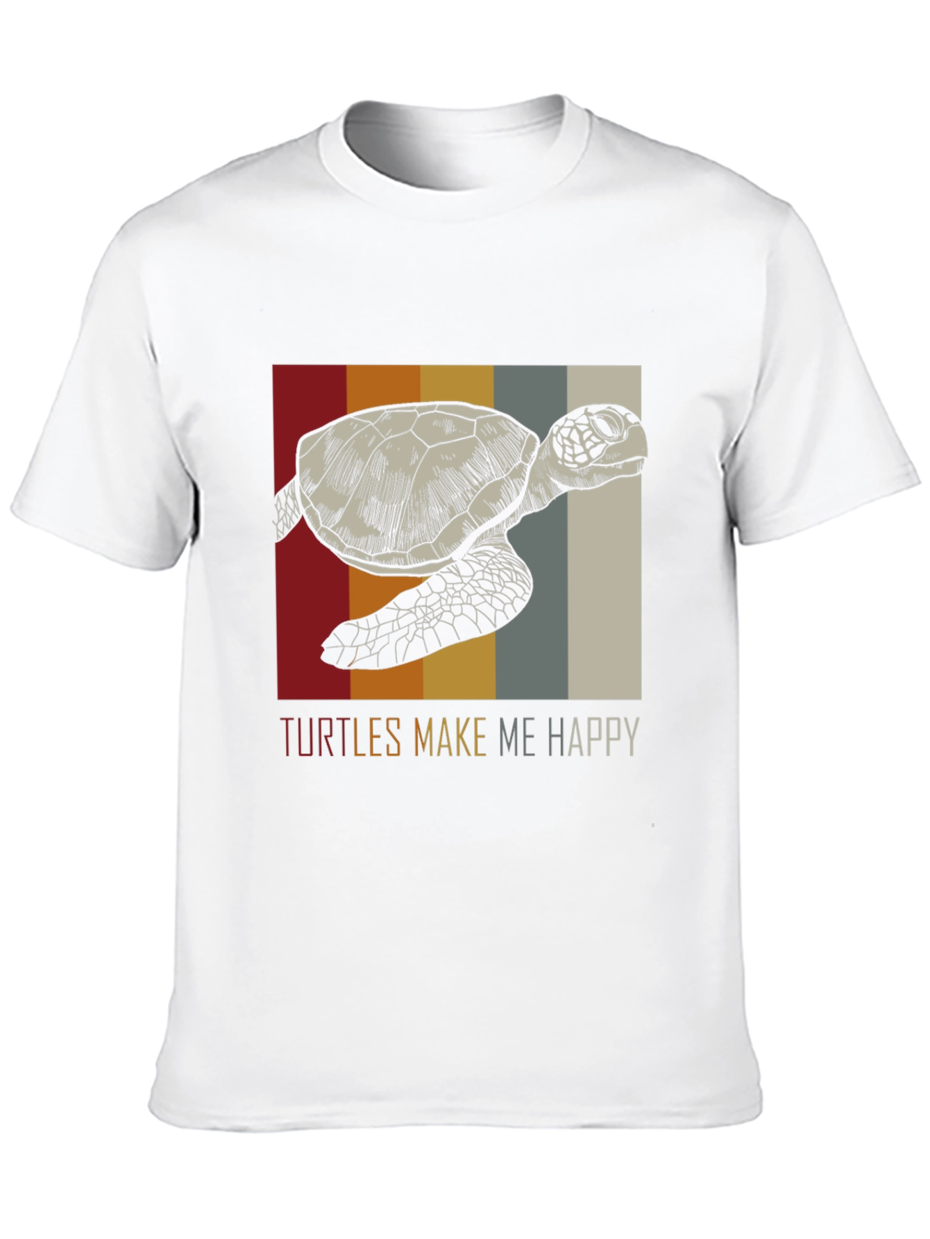 Turtles Make Me Happy Graphic Tee