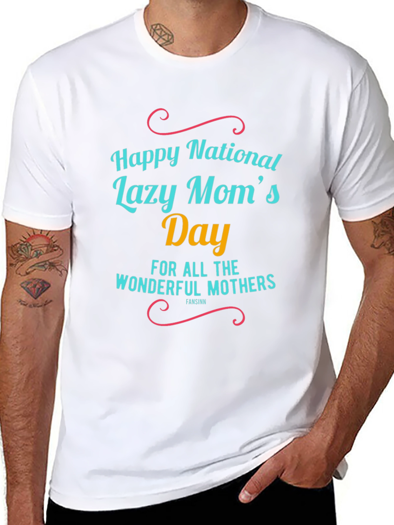 Happy National Lazy Moms Day T-Shirt