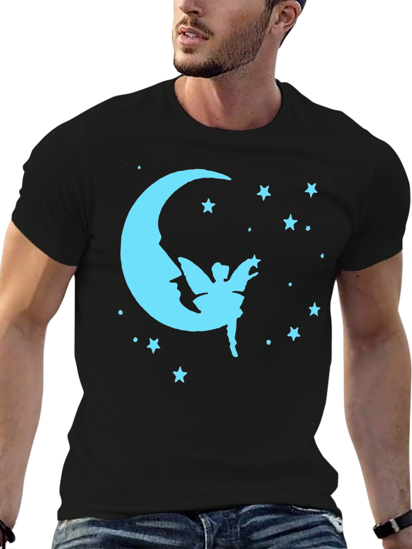 Moon Fairy Graphic T-Shirt - Unisex