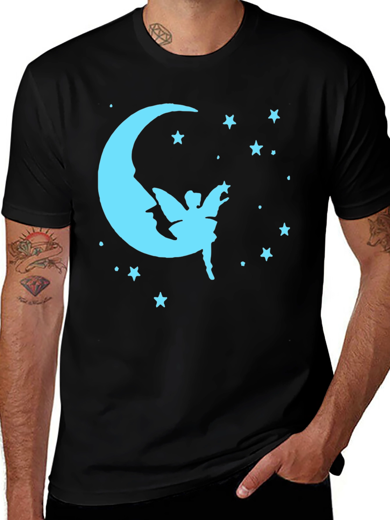 Moon Fairy Graphic T-Shirt - Unisex