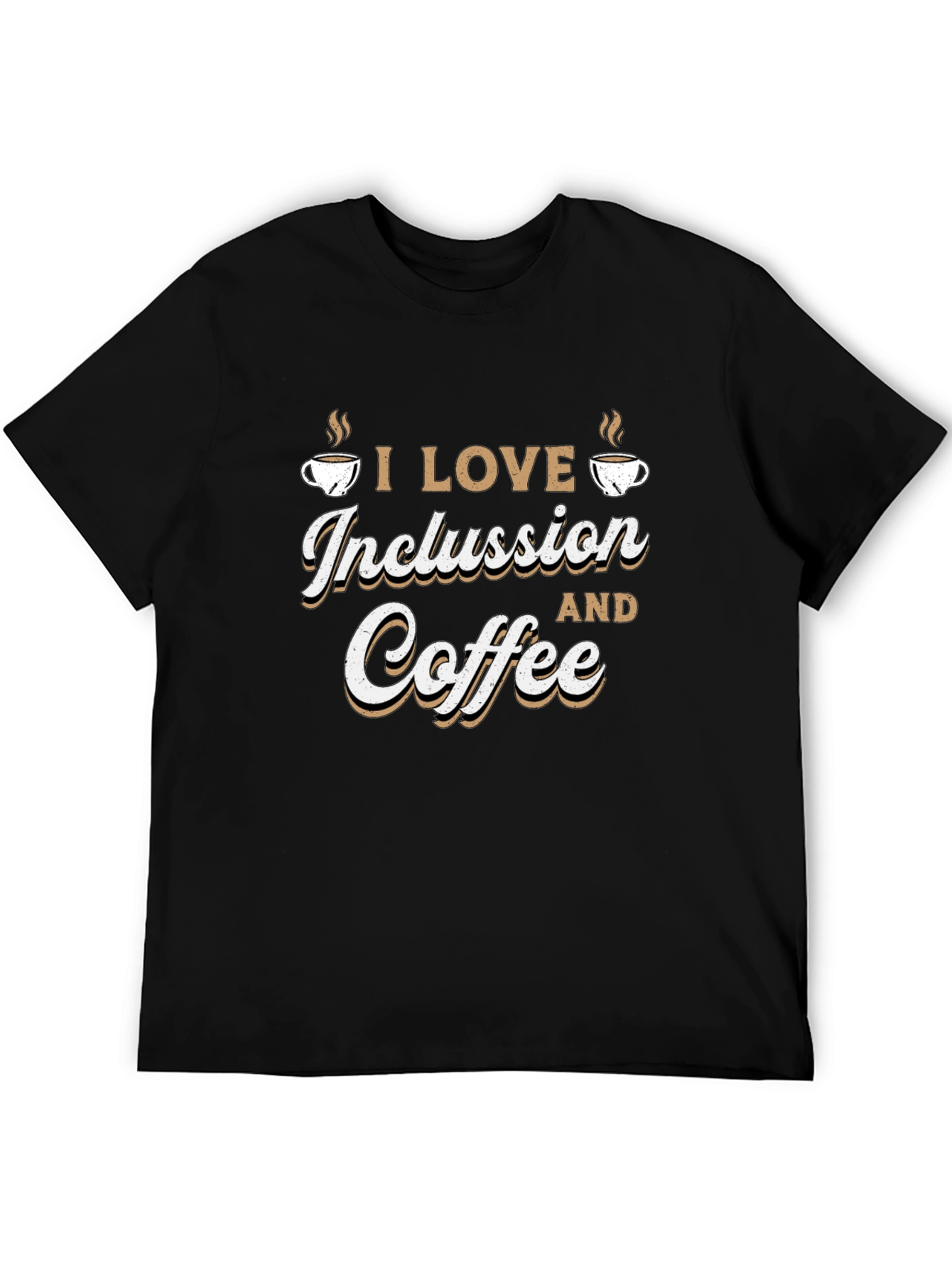 Inclusion and Coffee Graphic Tee