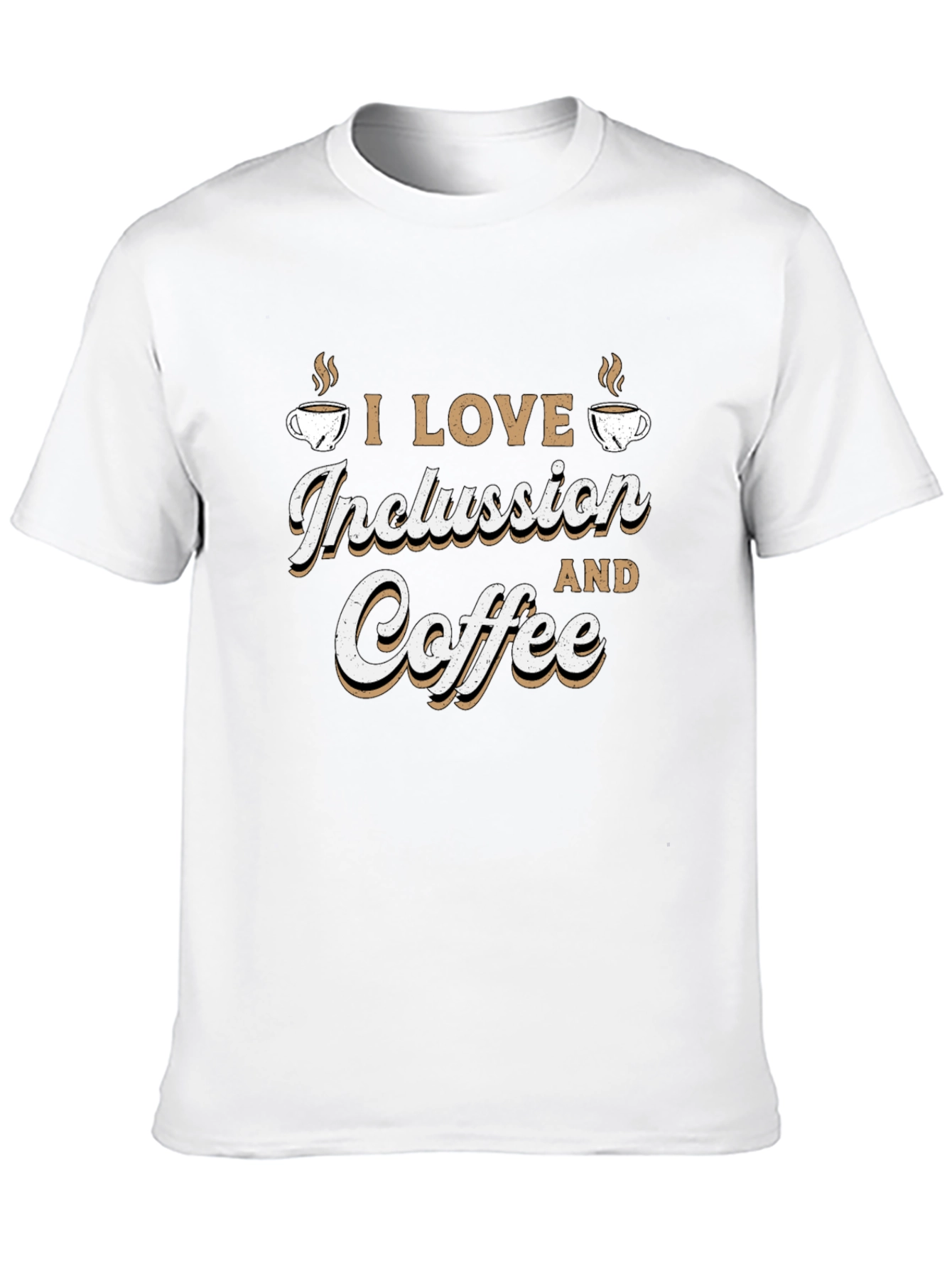 Inclusion and Coffee Graphic Tee