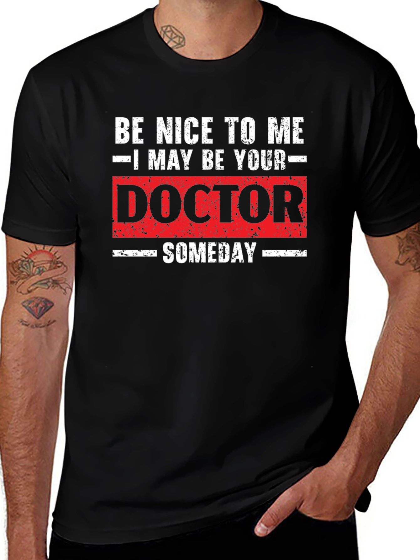 Funny Doctor Someday Graphic T-Shirt