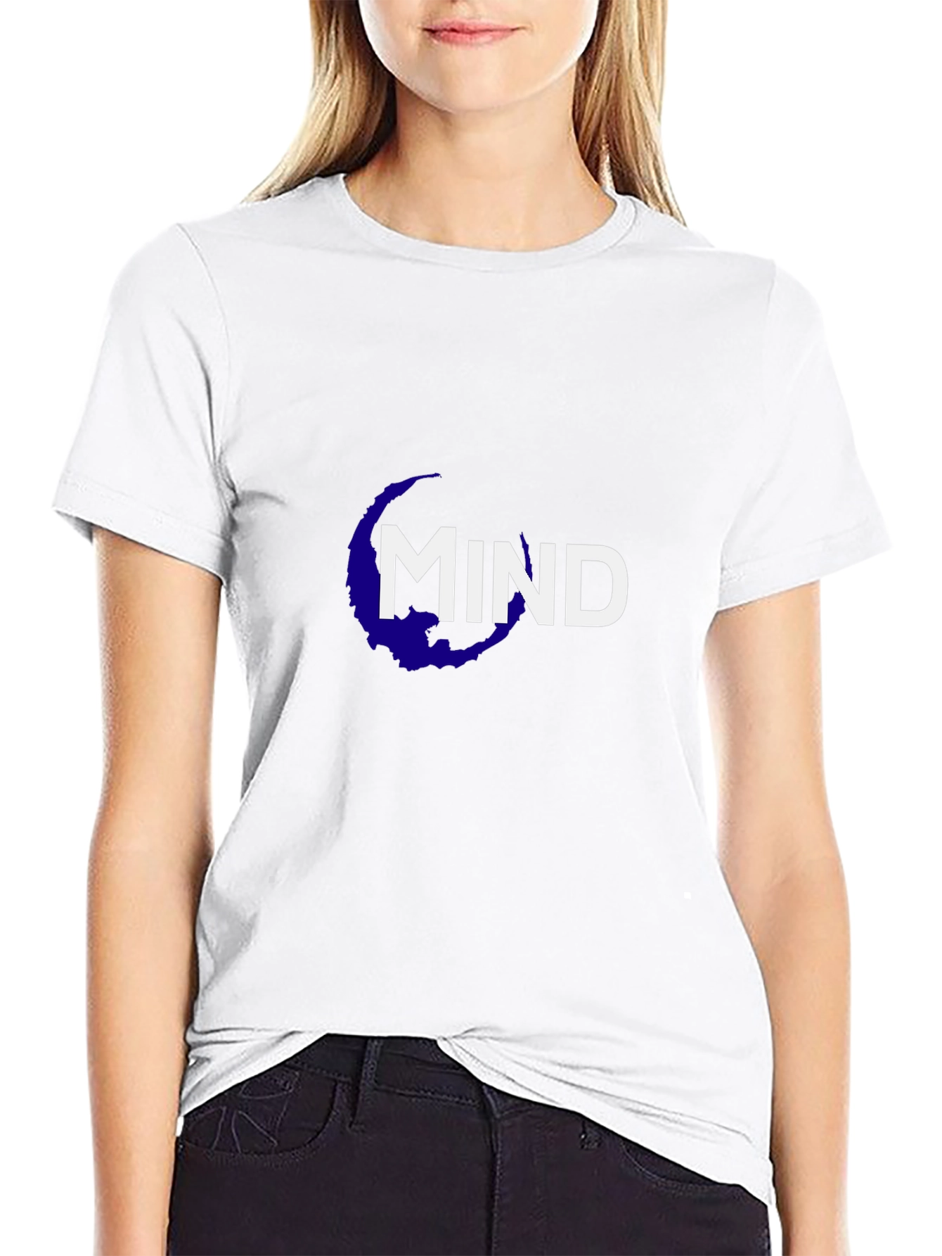 Mind Graphic Tee - Unisex Black T-Shirt