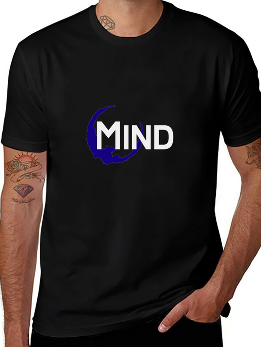 Mind Graphic Tee - Unisex Black T-Shirt