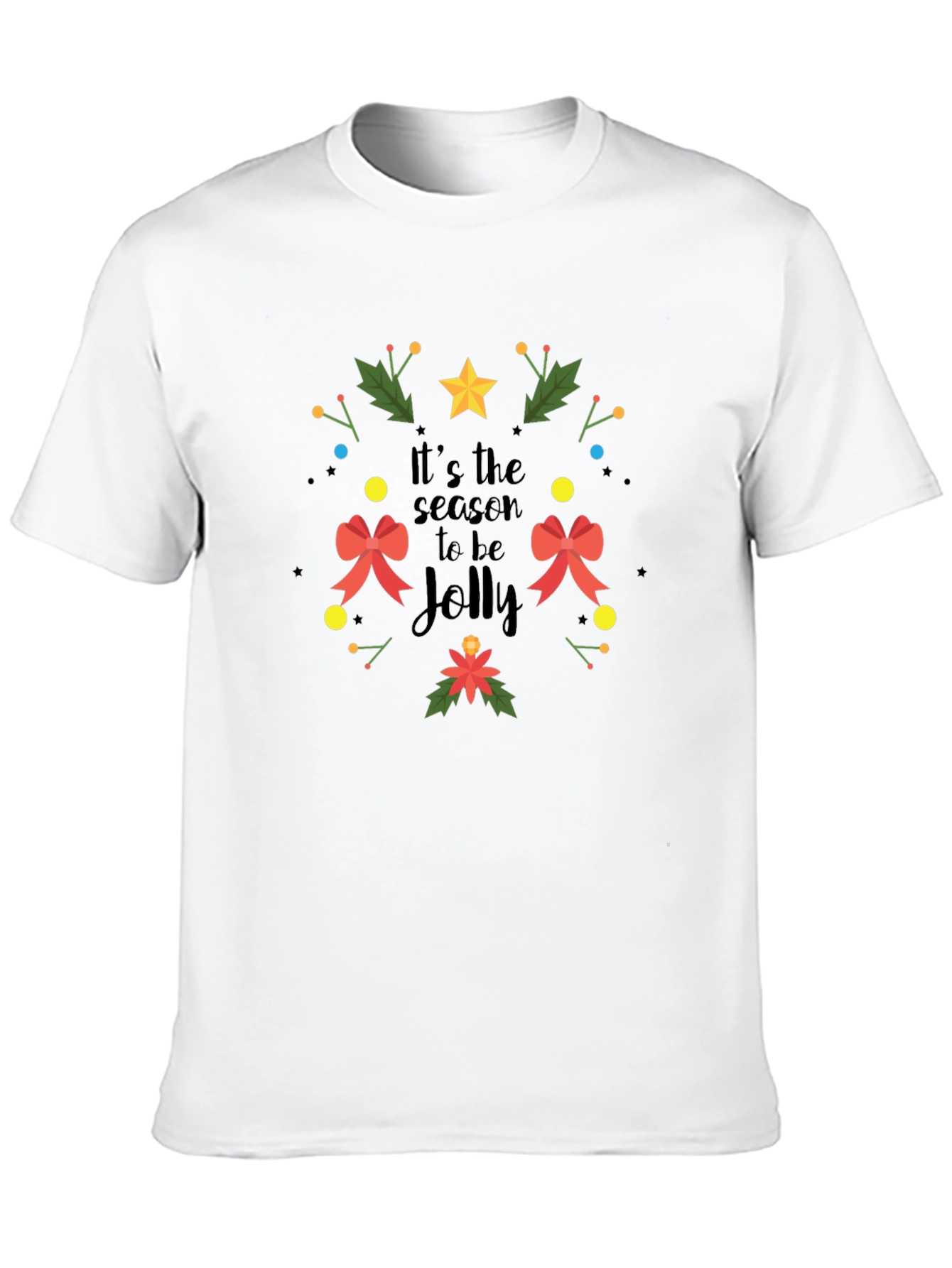 Festive Jolly Holiday Graphic Tee