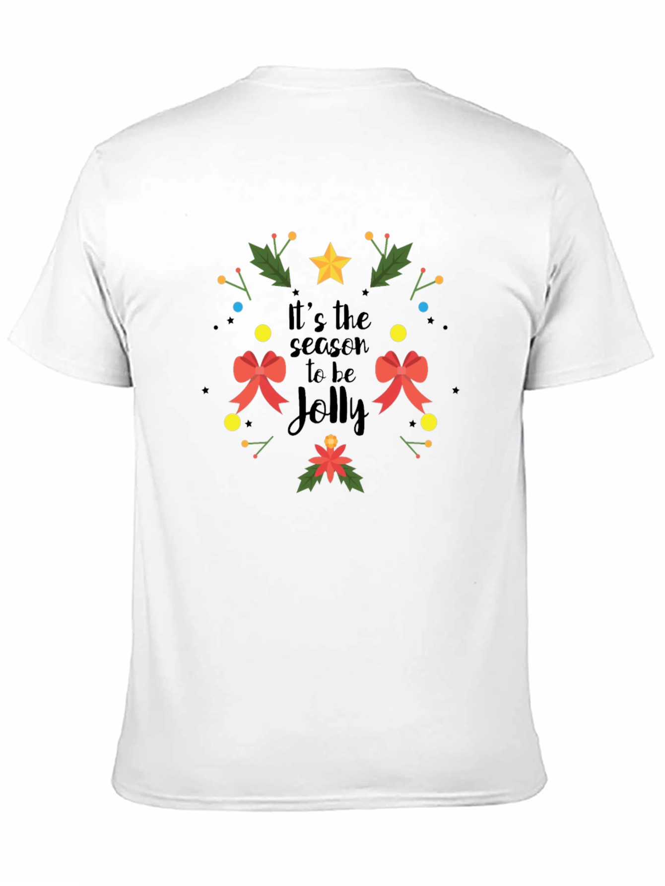 Festive Jolly Holiday Graphic Tee