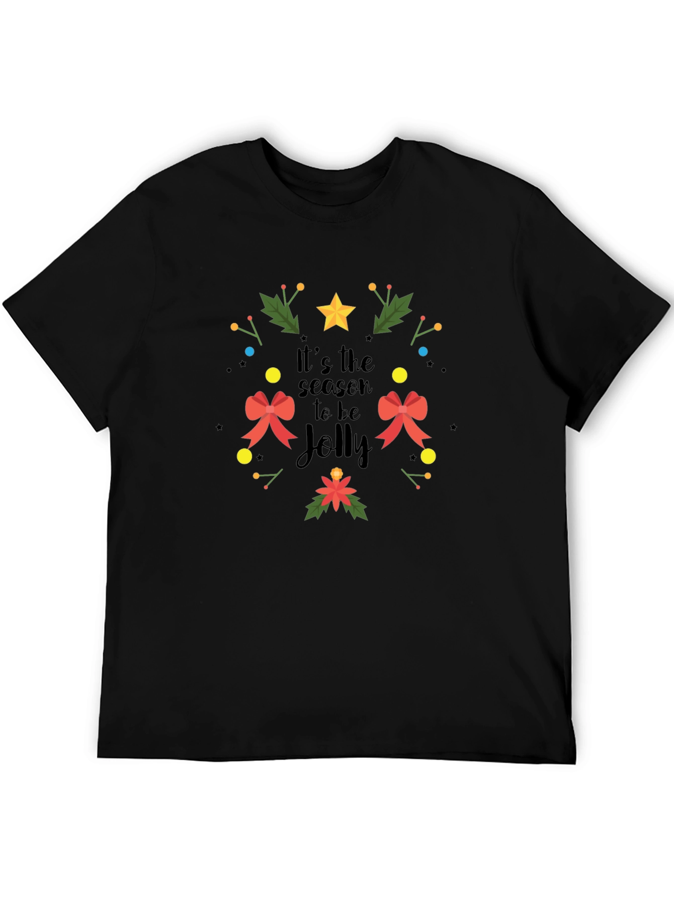 Festive Jolly Holiday Graphic Tee