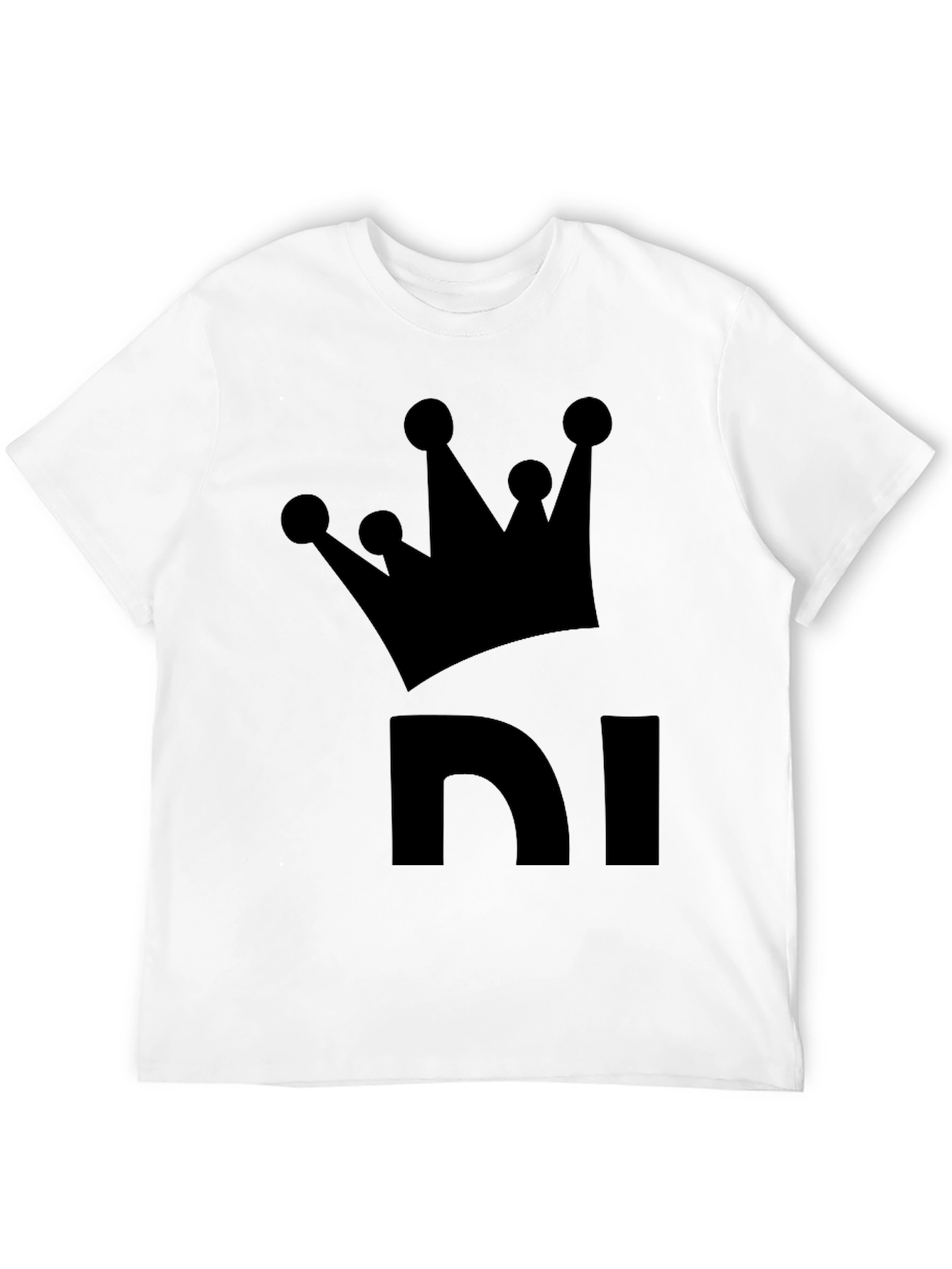 King NI Black T-Shirt - Crown Graphic Tee