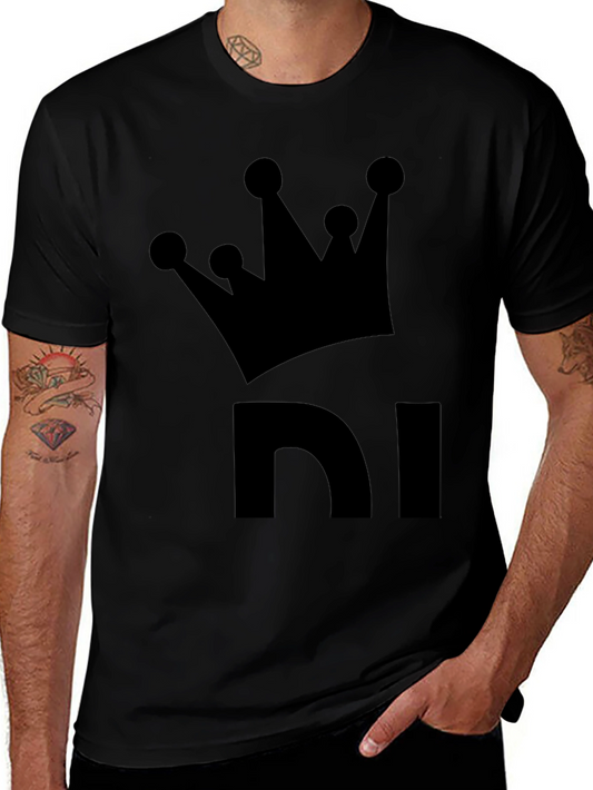 King NI Black T-Shirt - Crown Graphic Tee