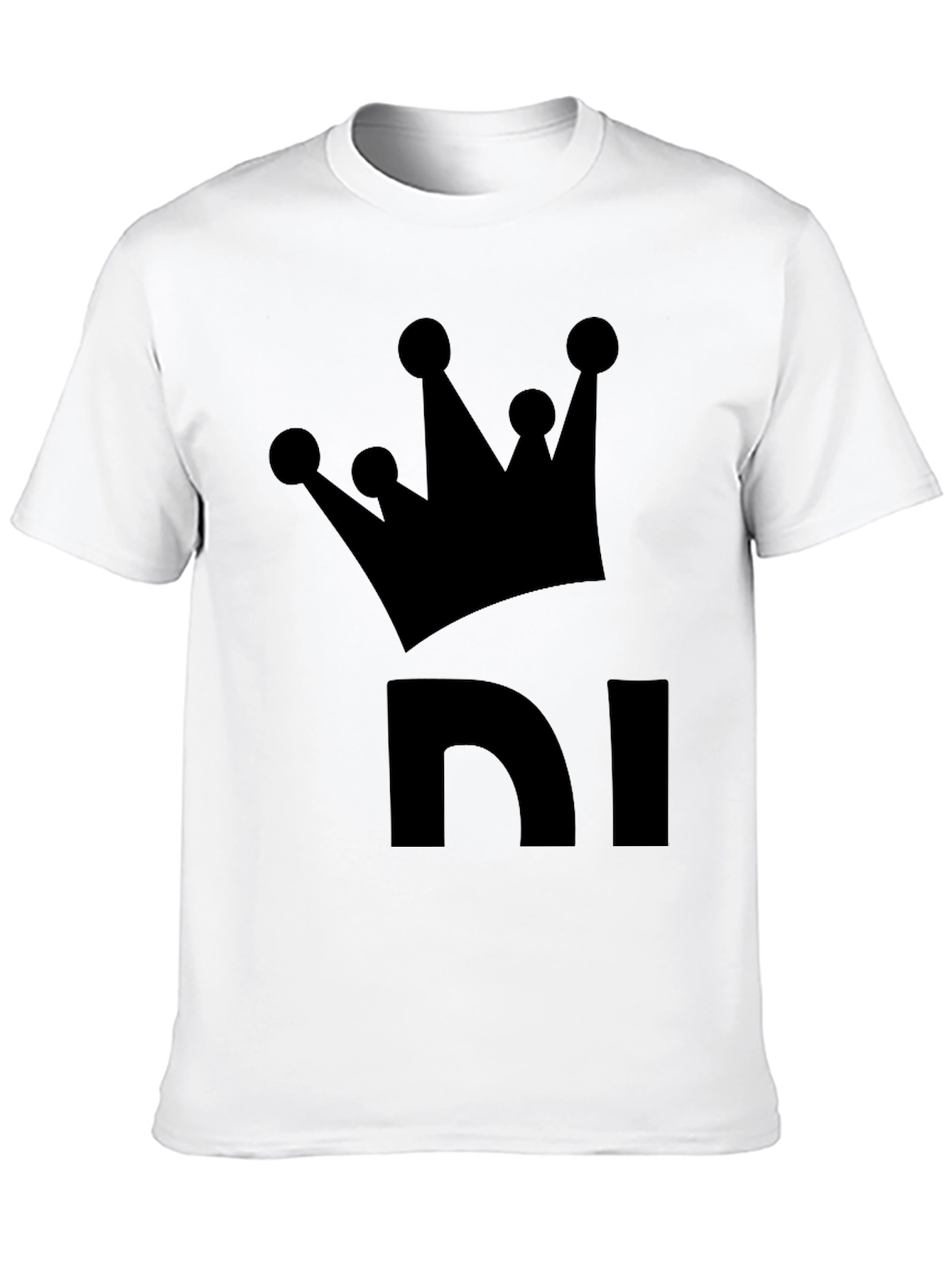 King NI Black T-Shirt - Crown Graphic Tee