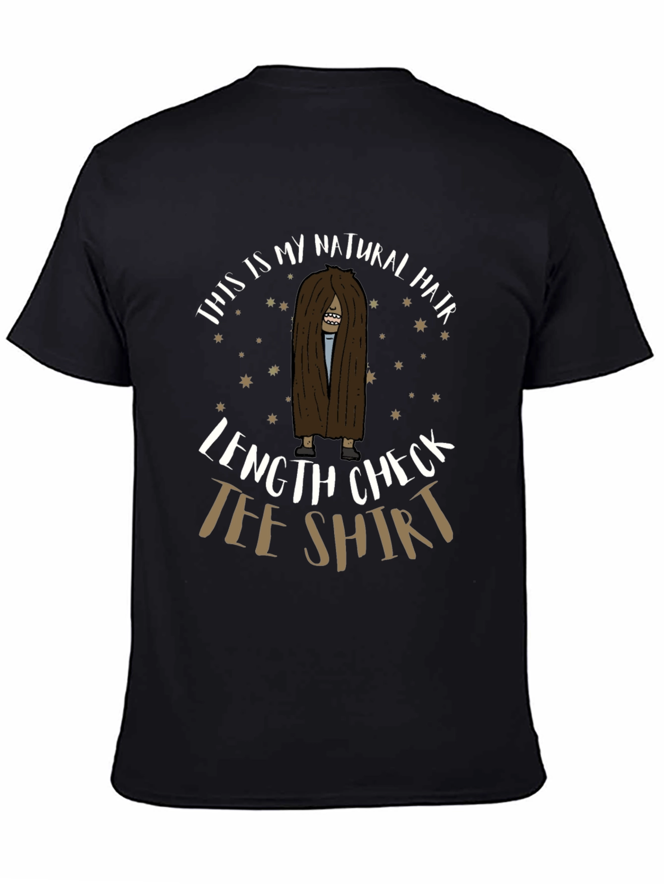 Natural Hair Length Check Tee