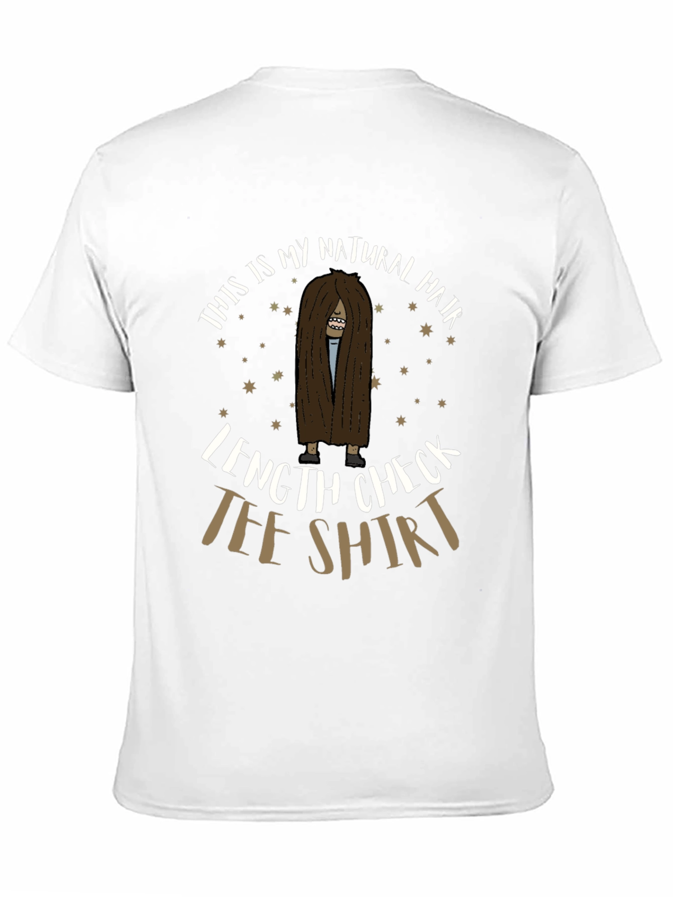Natural Hair Length Check Tee