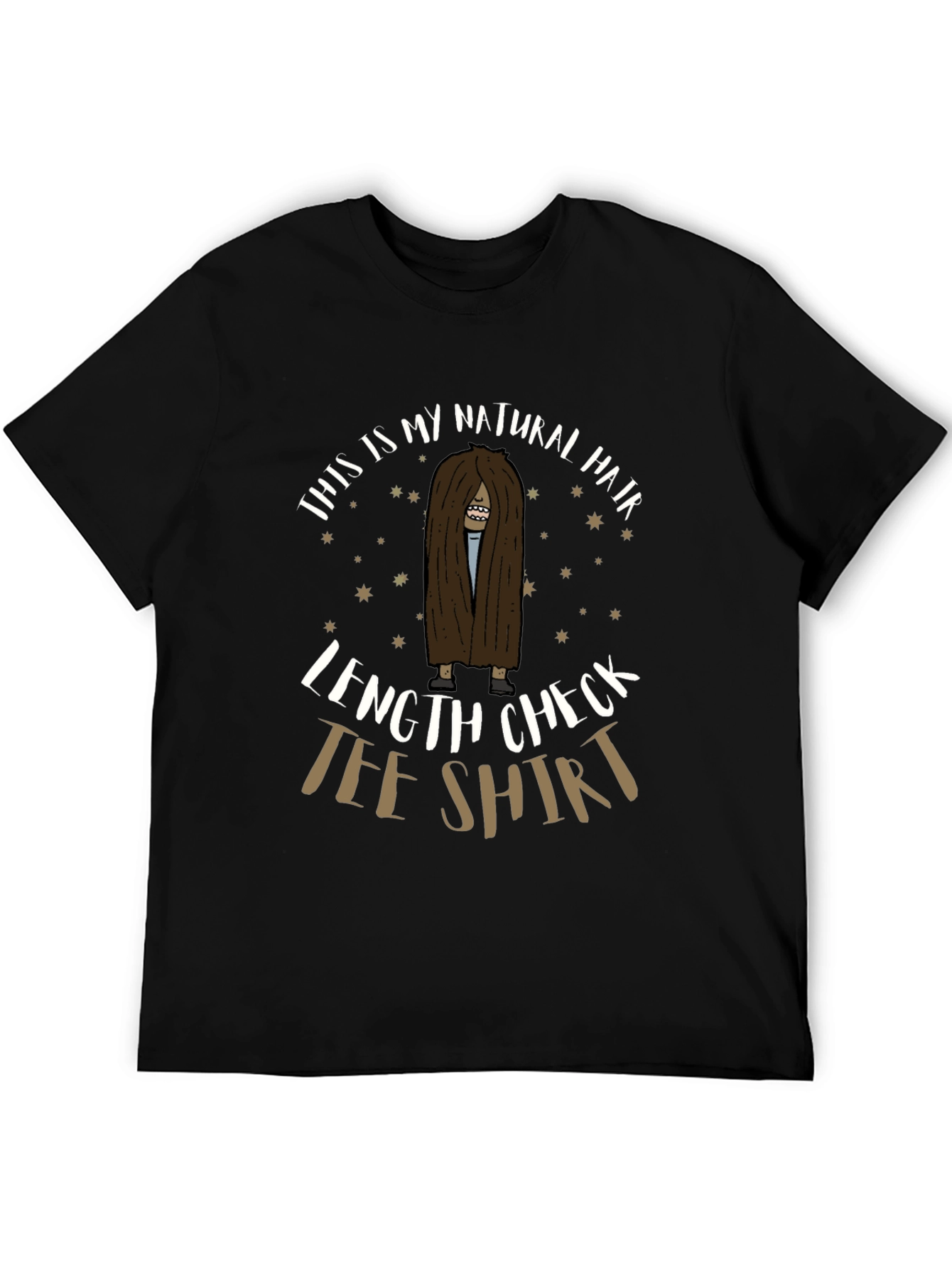 Natural Hair Length Check Tee