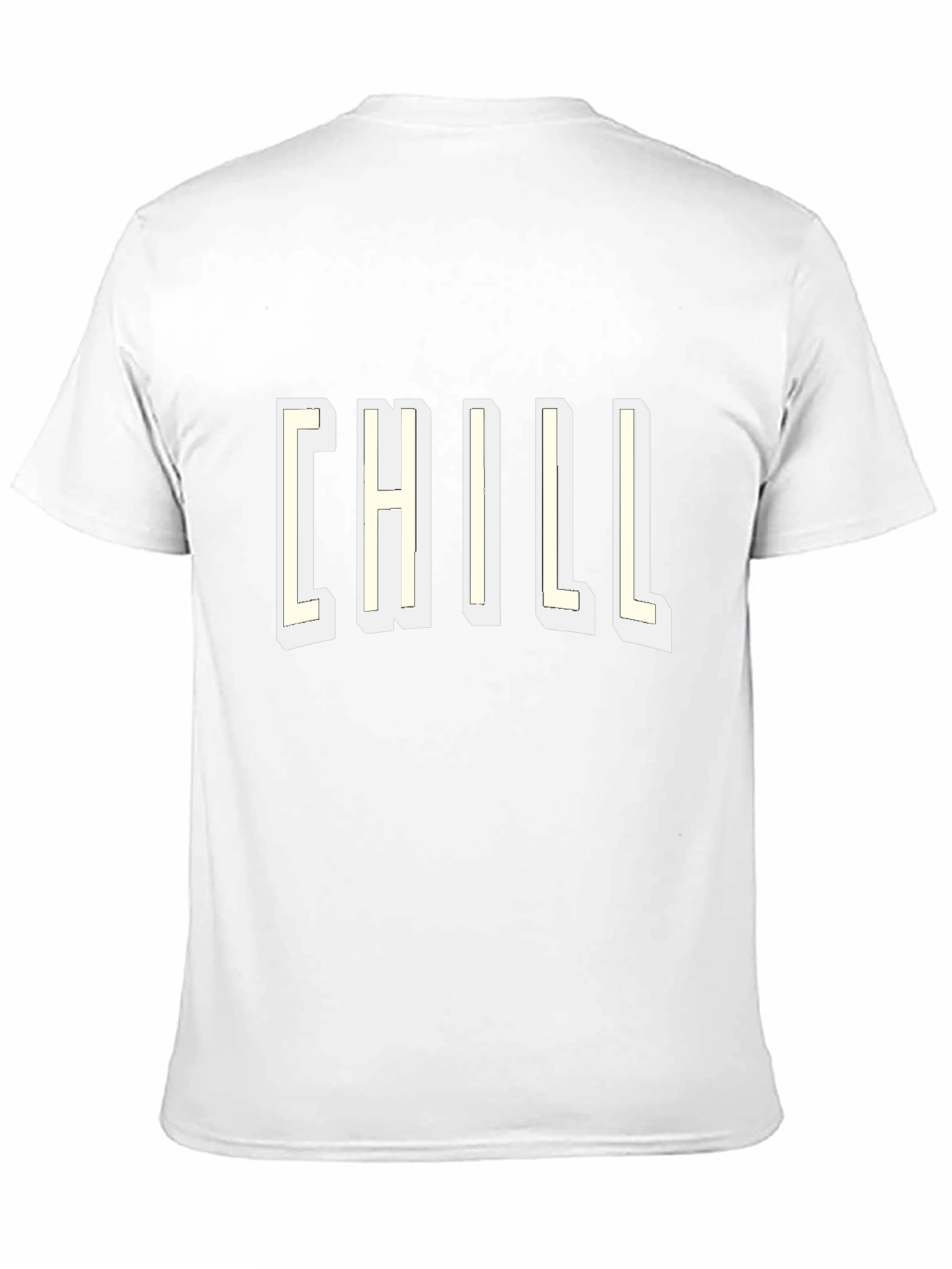 Chill Graphic Tee - Casual Black T-Shirt