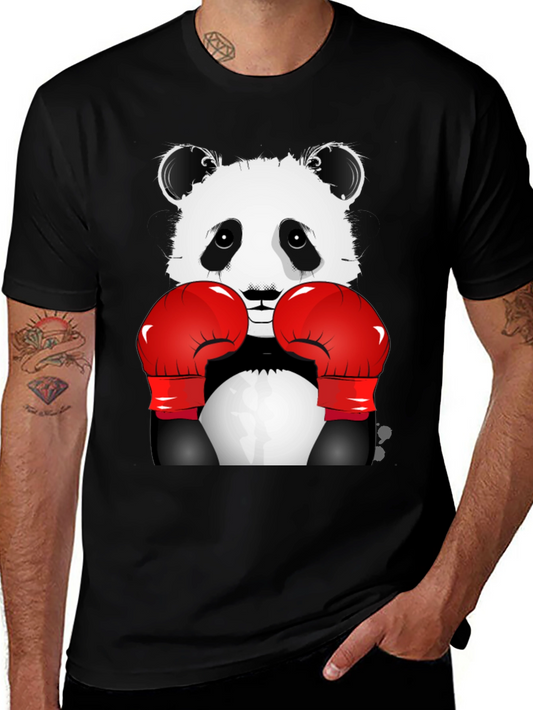 Panda Boxer Graphic T-Shirt