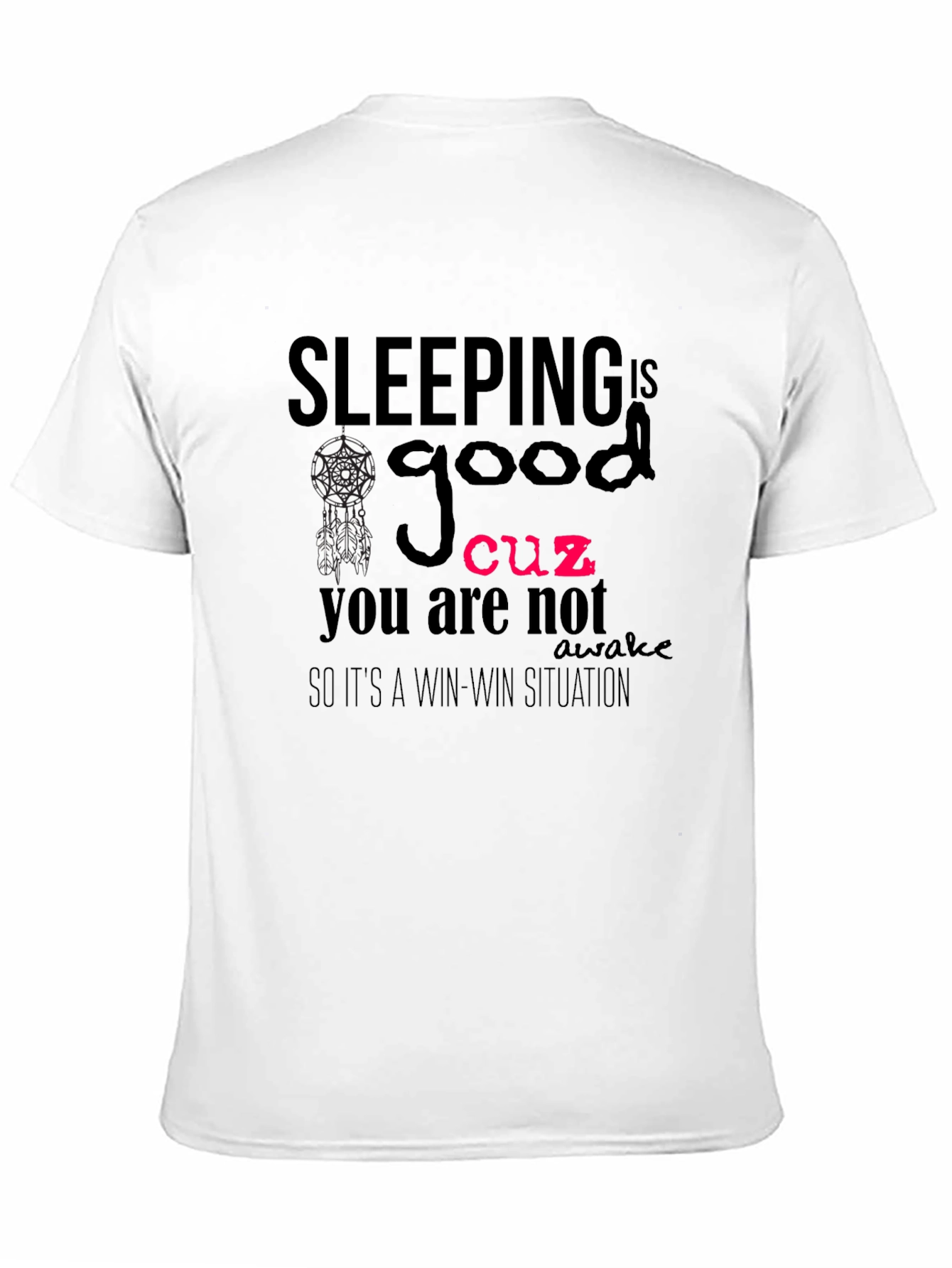 Sleeping Is Good T-Shirt Funny Sleep Tee