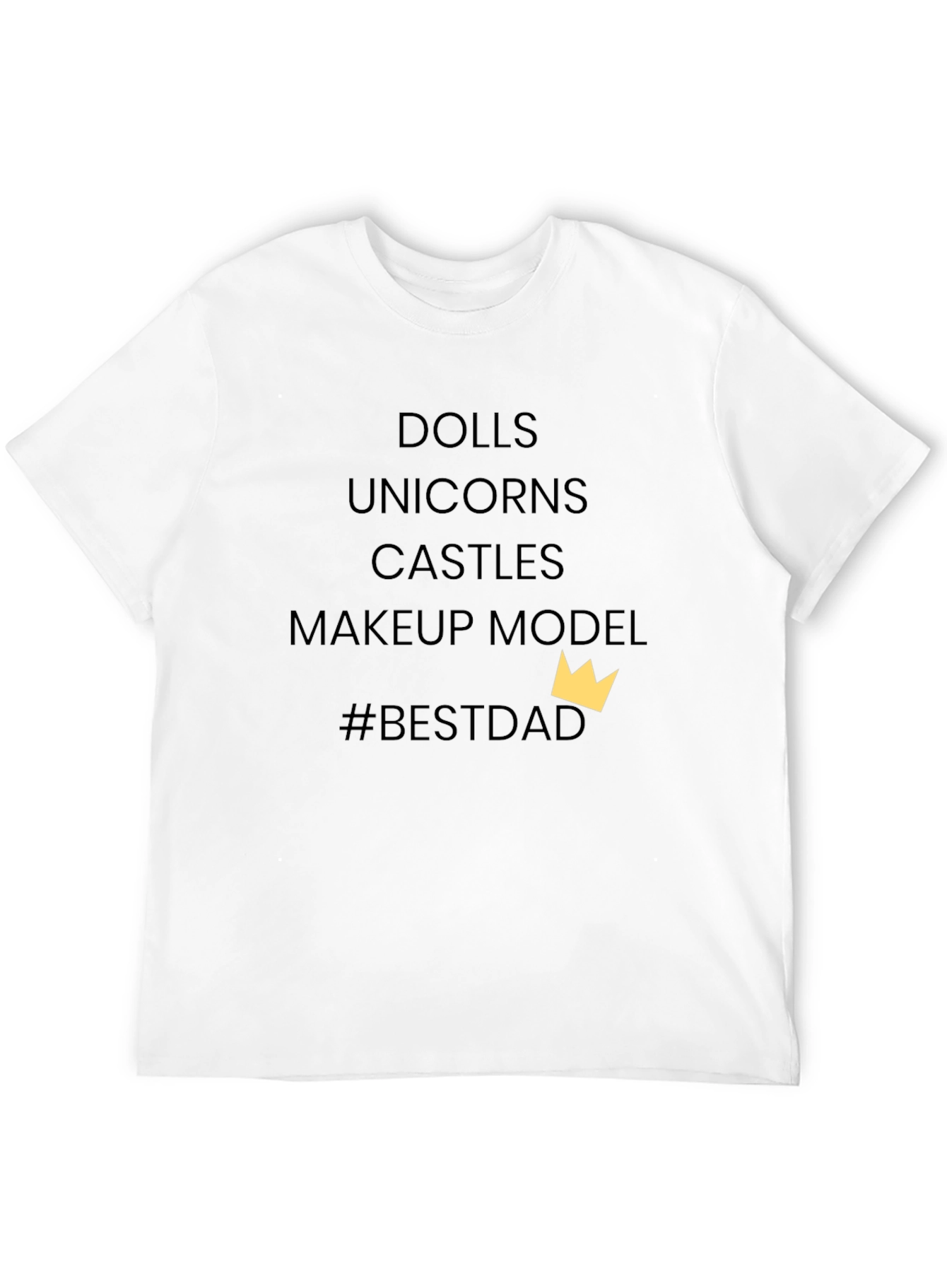 Best Dad Dolls Unicorns T-Shirt