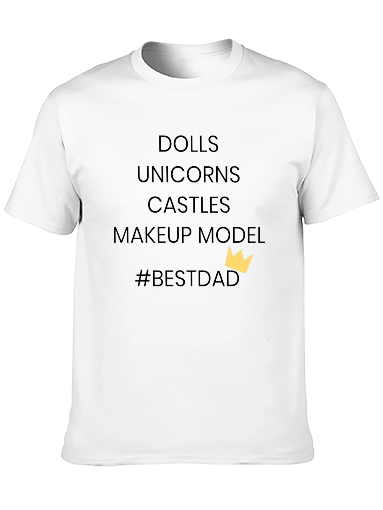Best Dad Dolls Unicorns T-Shirt