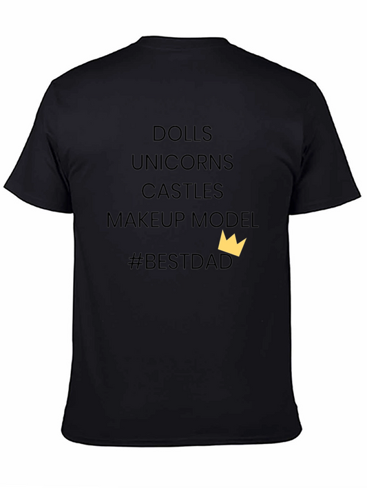 Best Dad Dolls Unicorns T-Shirt