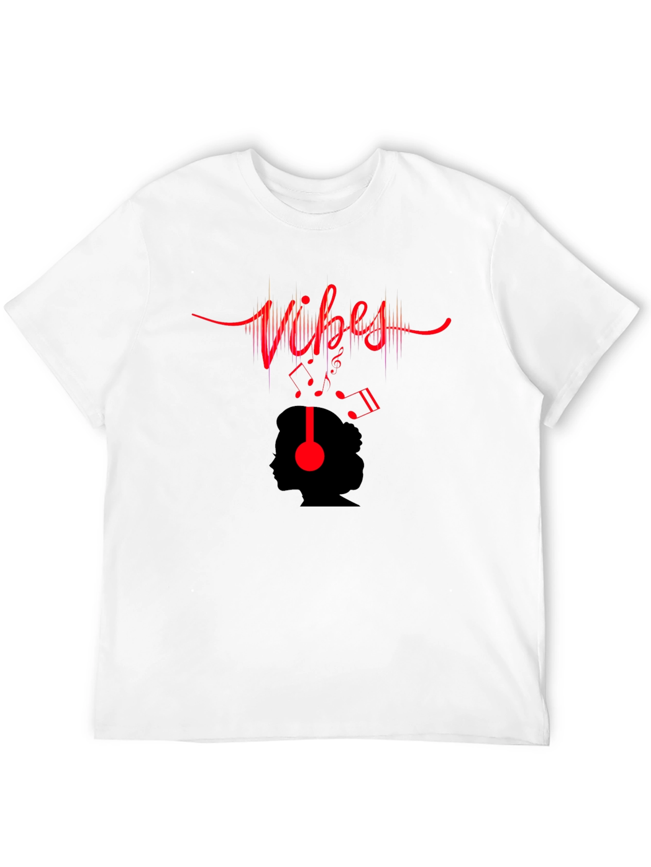 Vibes Music T-Shirt - Black