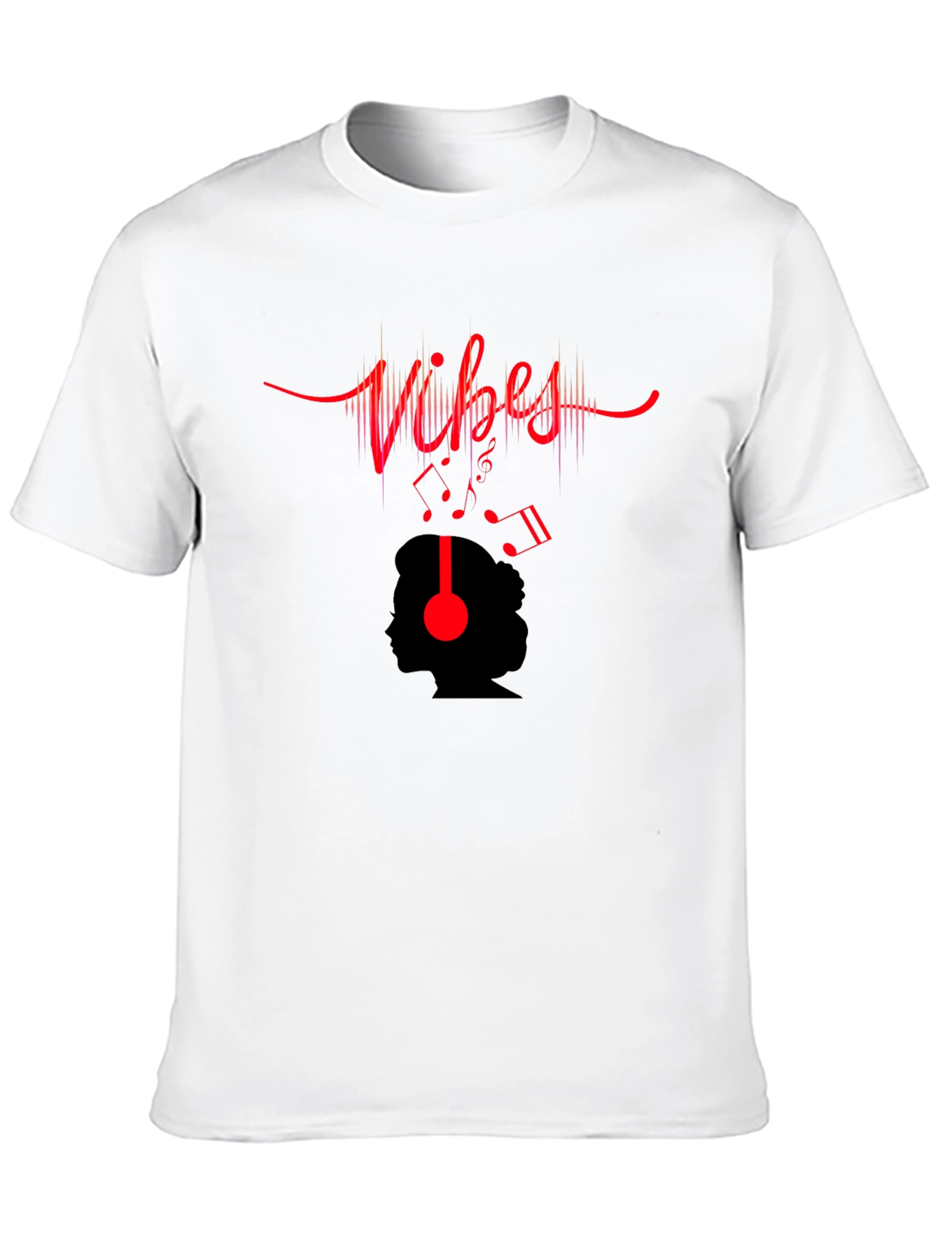 Vibes Music T-Shirt - Black