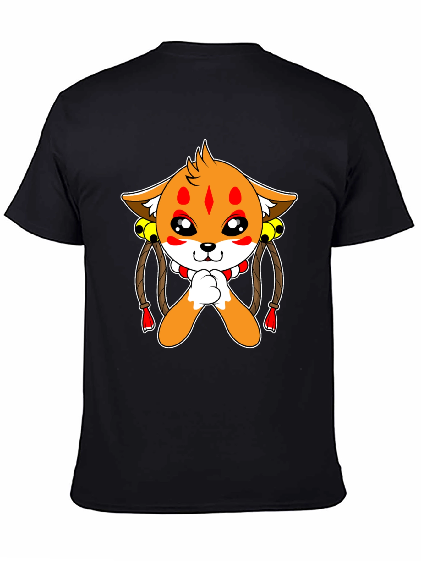 Cute Cartoon Fox T-Shirt - Unique Graphic Tee