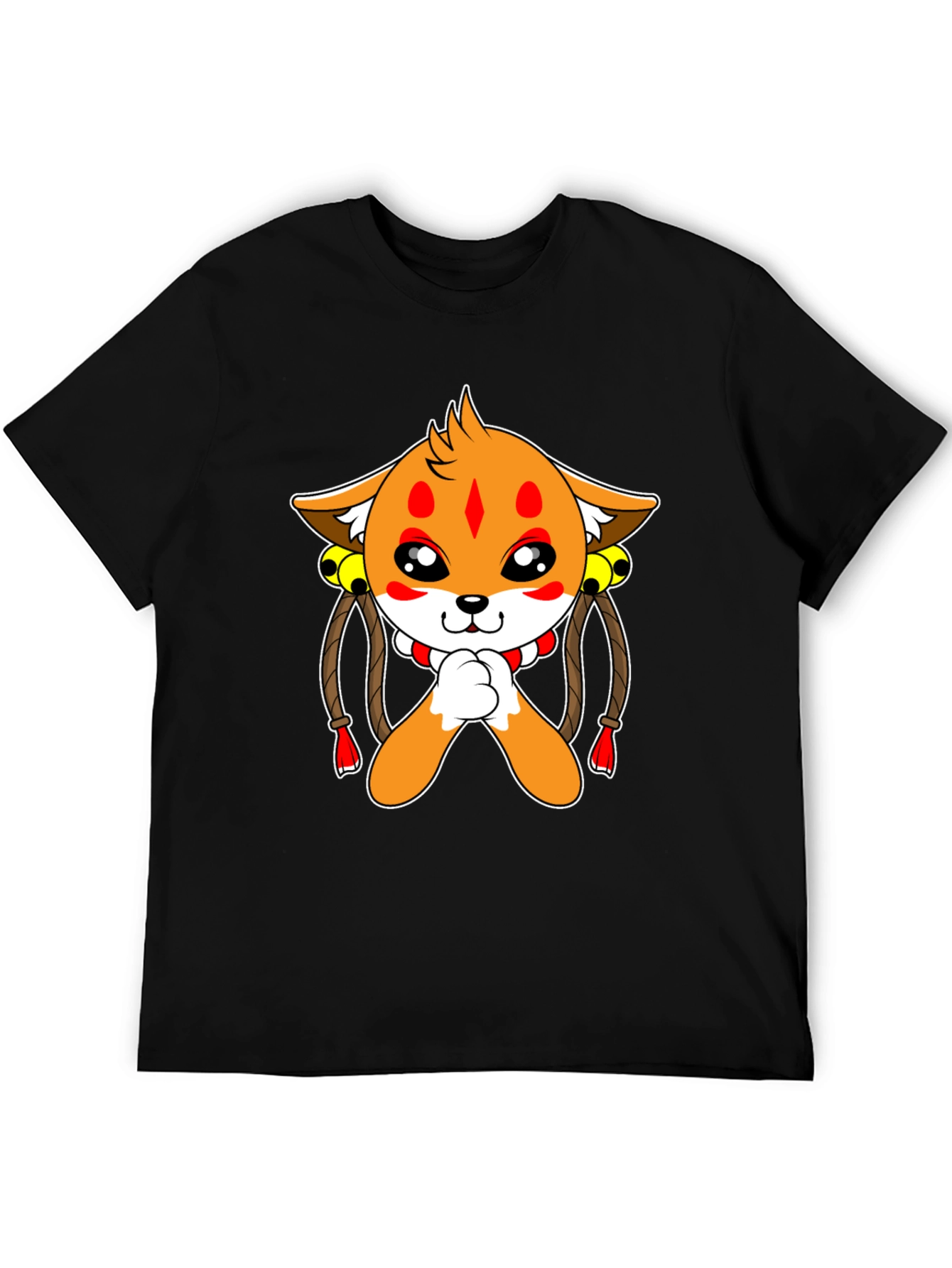 Cute Cartoon Fox T-Shirt - Unique Graphic Tee