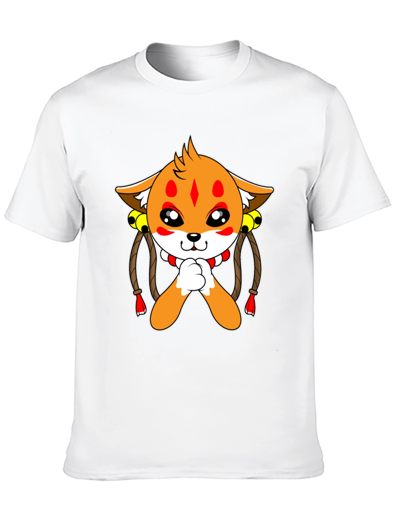 Cute Cartoon Fox T-Shirt - Unique Graphic Tee