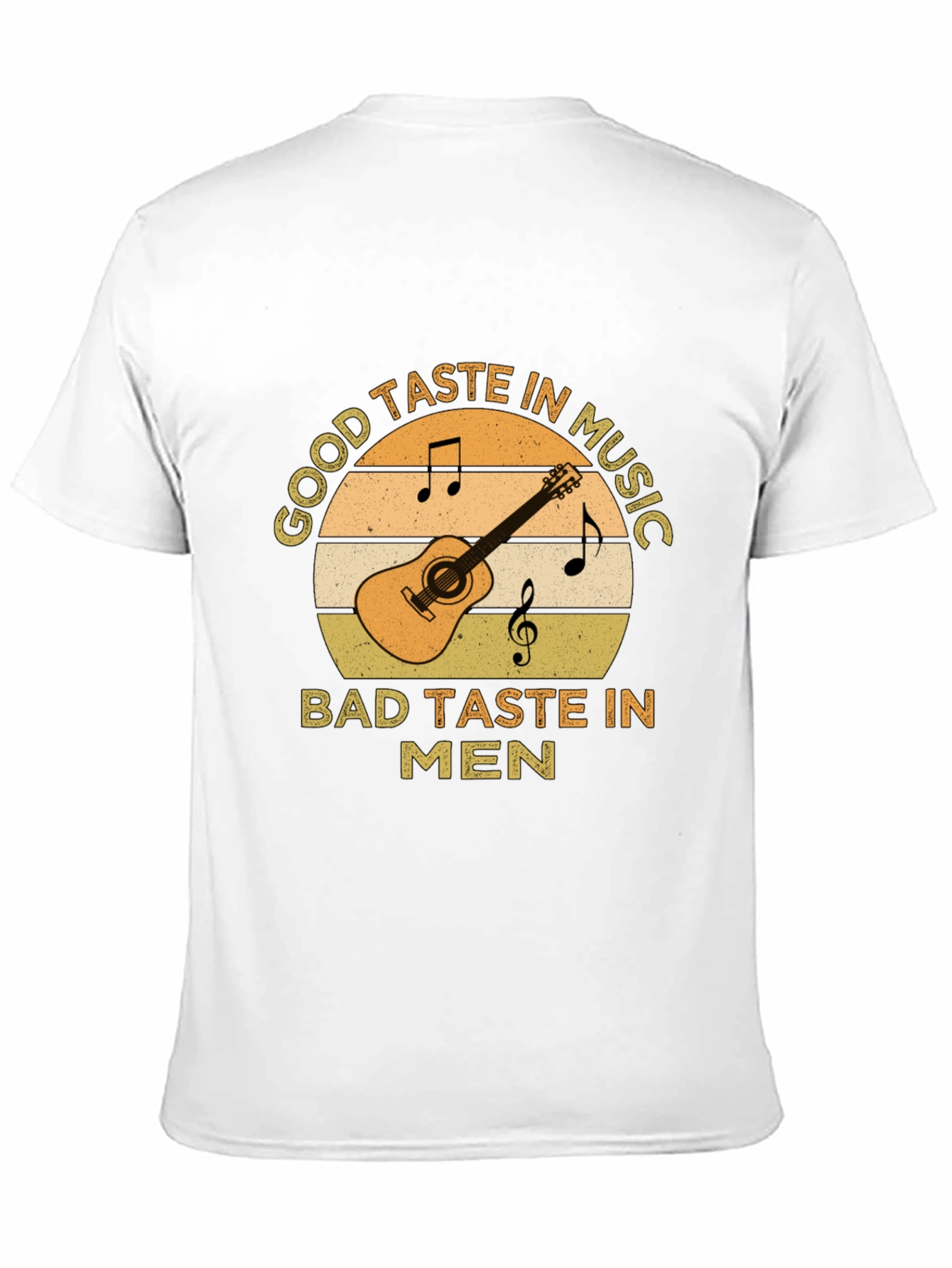 Good Taste In Music Guitar Graphic T-Shirt