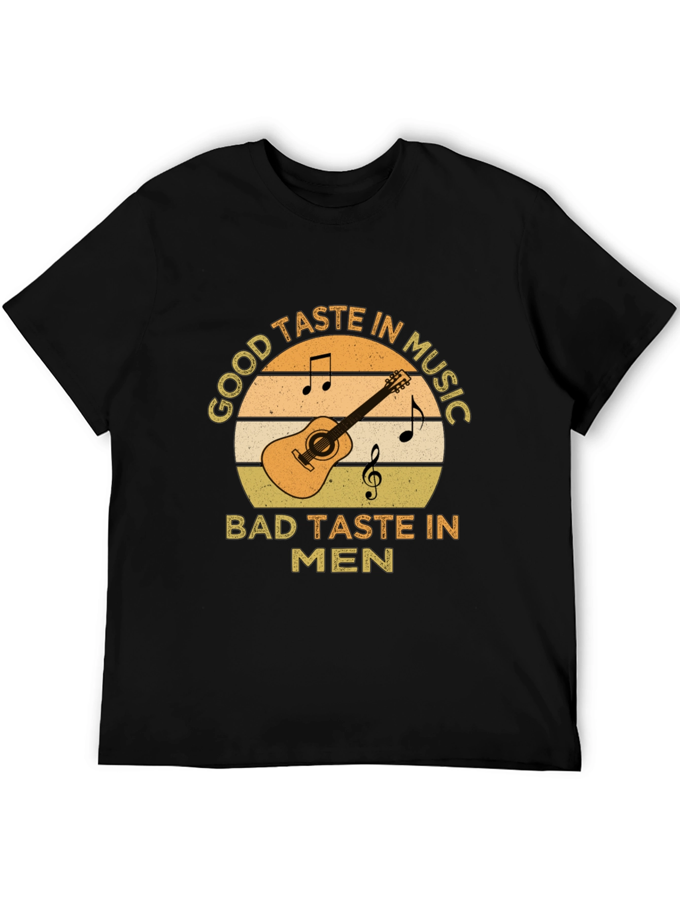 Good Taste In Music Guitar Graphic T-Shirt