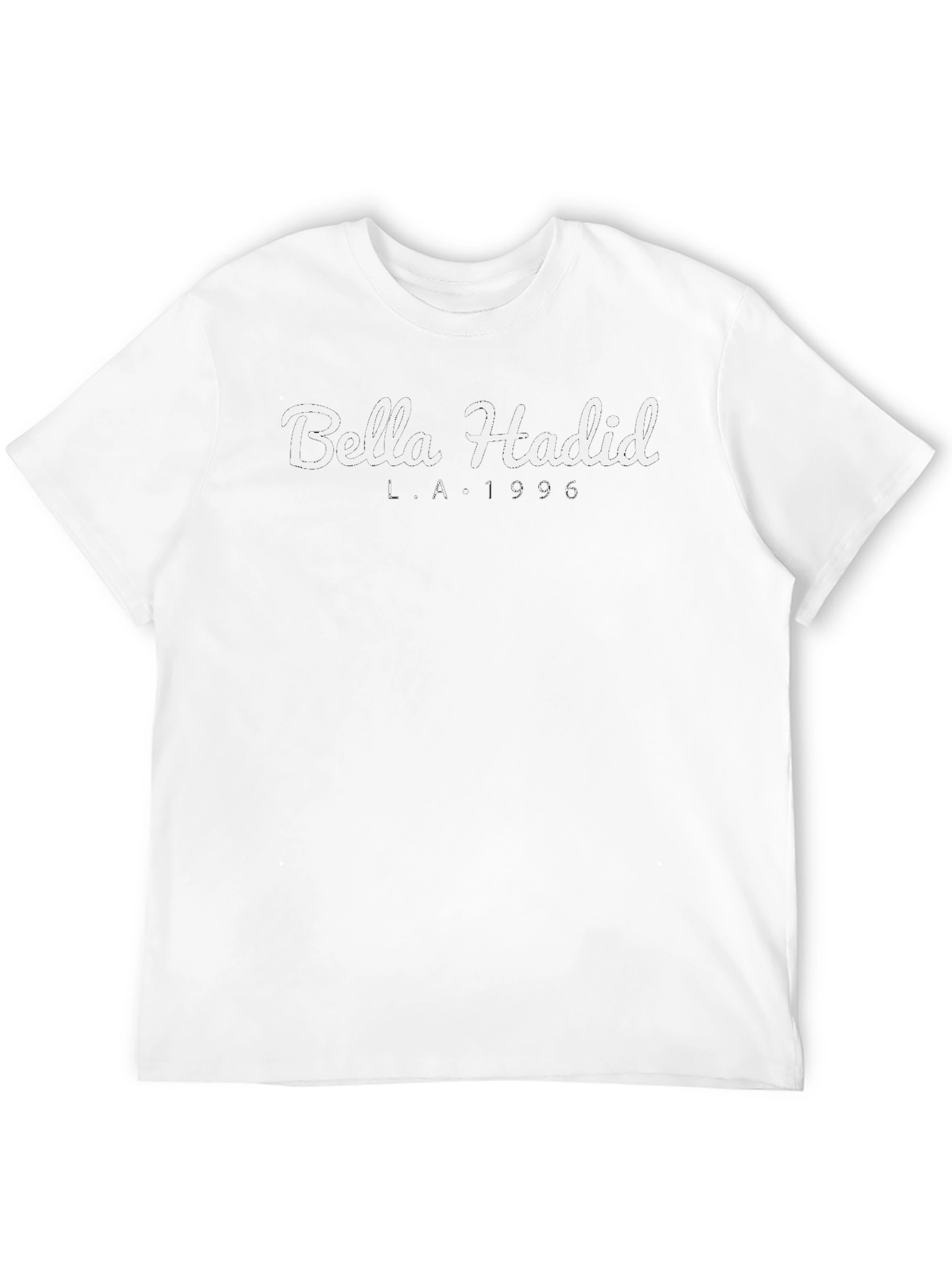 Bella Hadid LA 1996 Black T-Shirt
