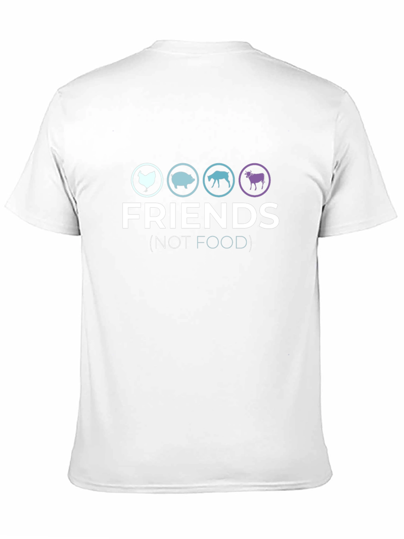 Friends Not Food Vegan T-Shirt
