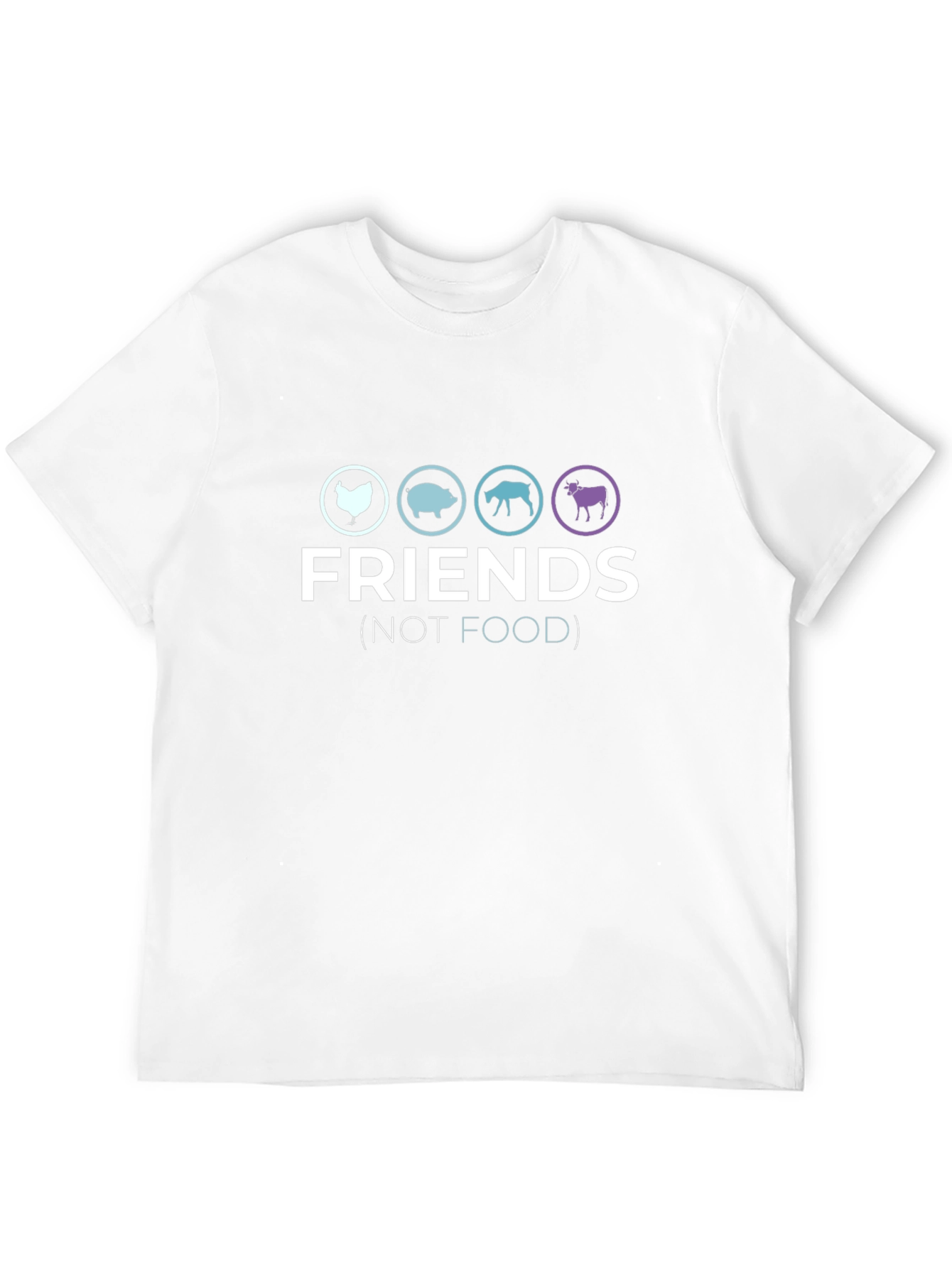Friends Not Food Vegan T-Shirt