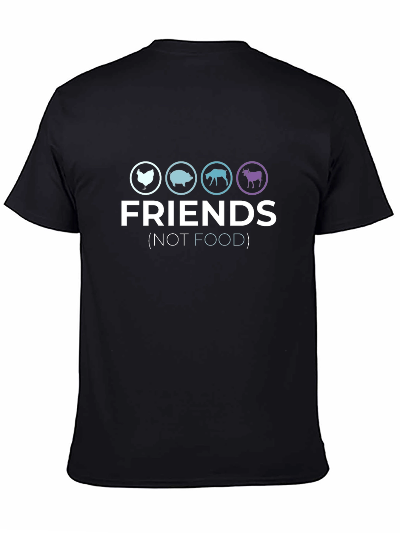 Friends Not Food Vegan T-Shirt